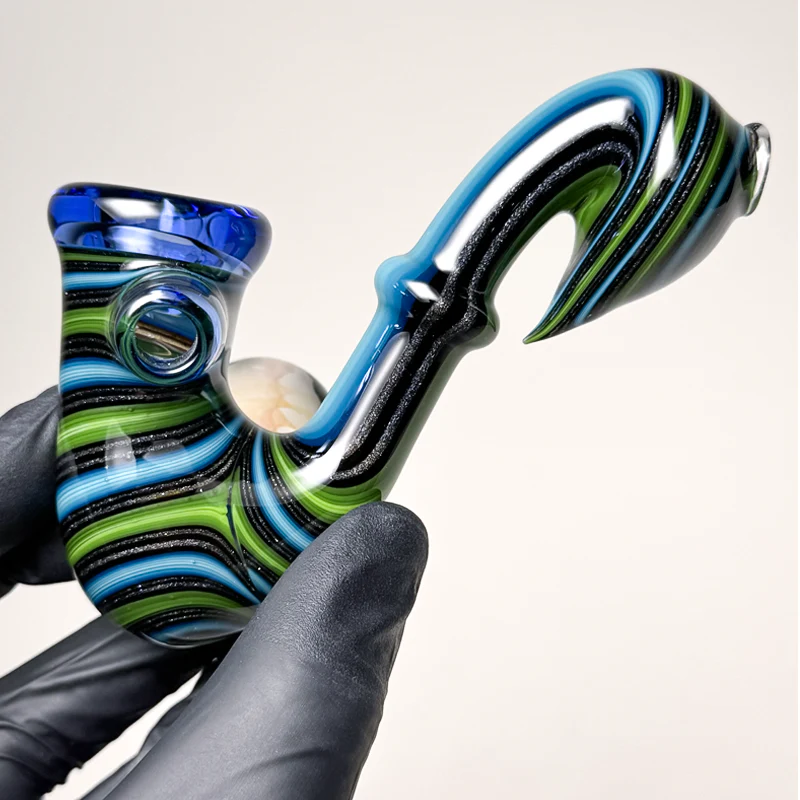 Aaron Vigil - Sherlock - Blue & Green Linework - Image 3