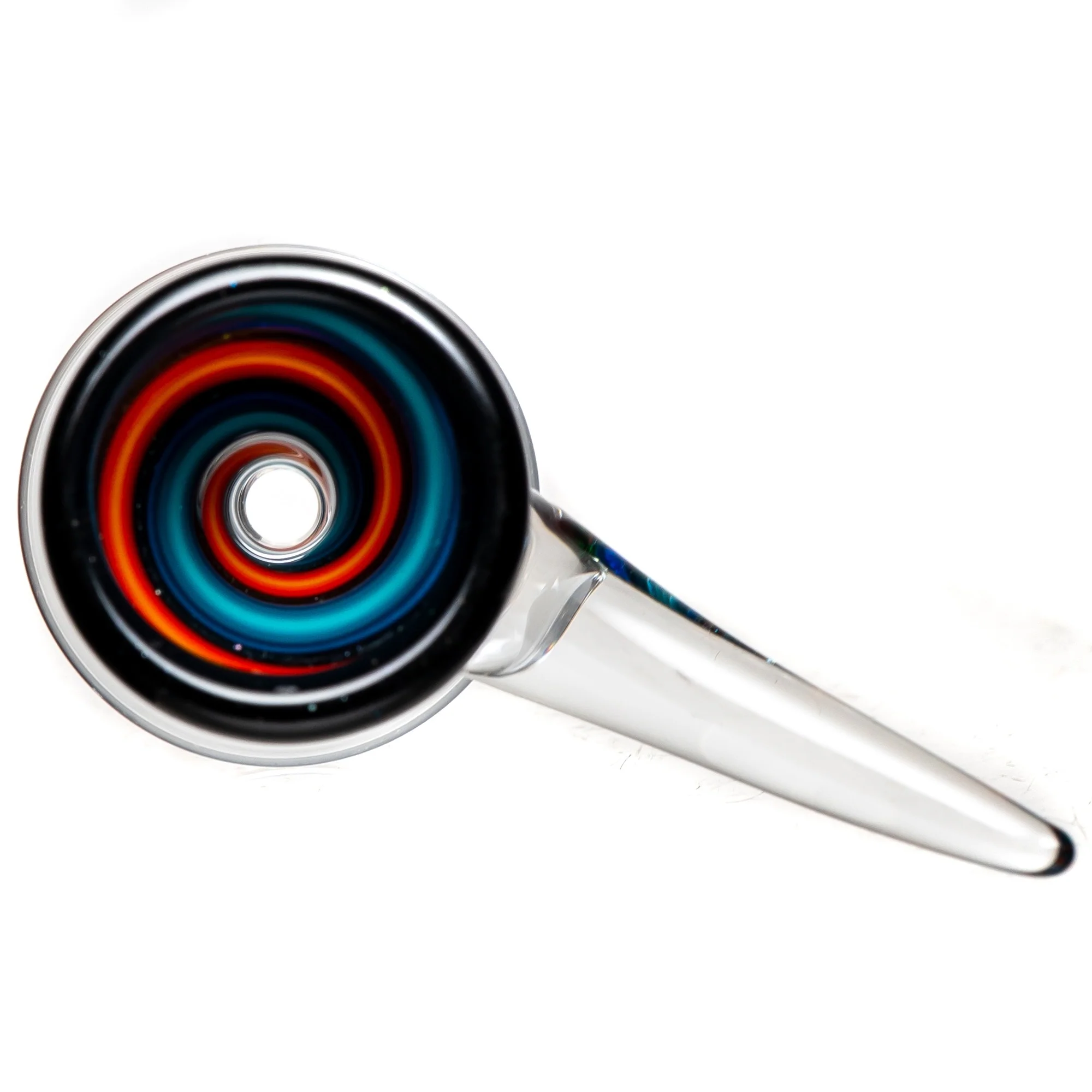 Aaron Vigil - Worked Horn Slide - 18mm - Fire & Water Sparkle