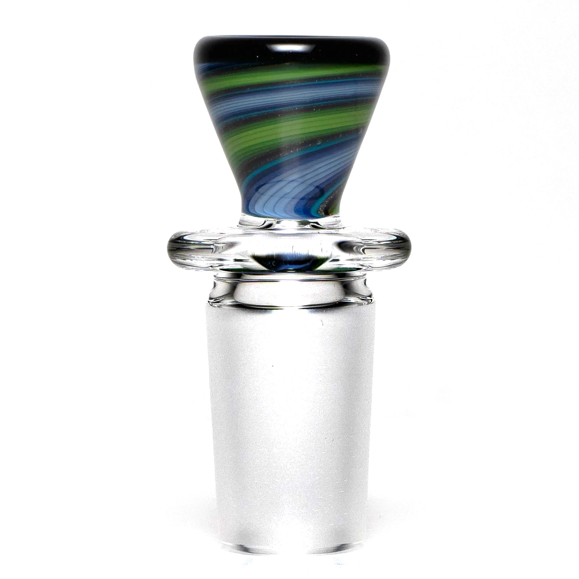 Aaron Vigil - Worked Martini Slide - 18mm - Earth & Shadow #1