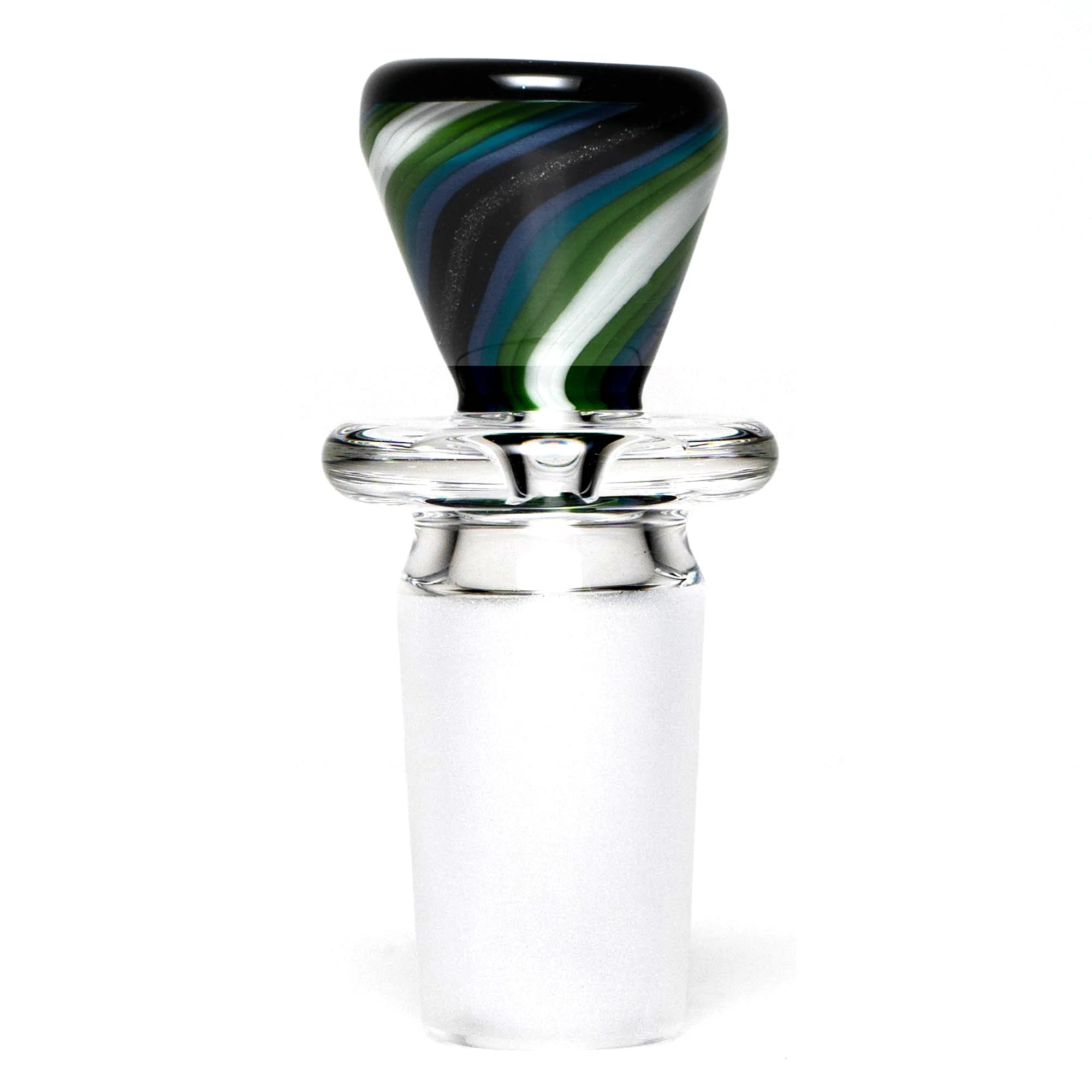 Aaron Vigil - Worked Martini Slide - 18mm - Multi Color