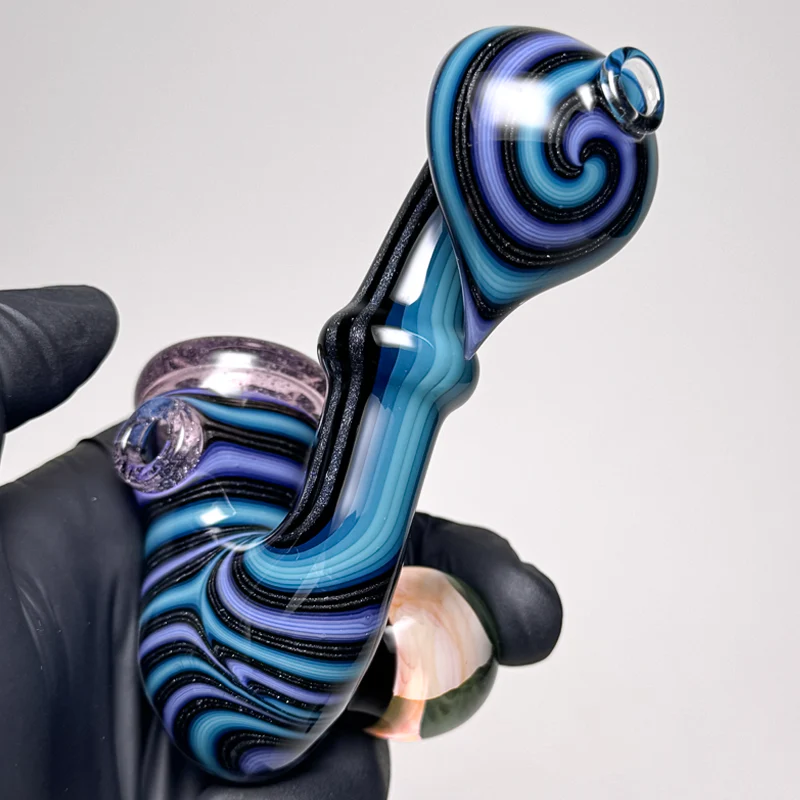 Aaron Vigil - Sherlock - Purple & Blue Linework - Image 3