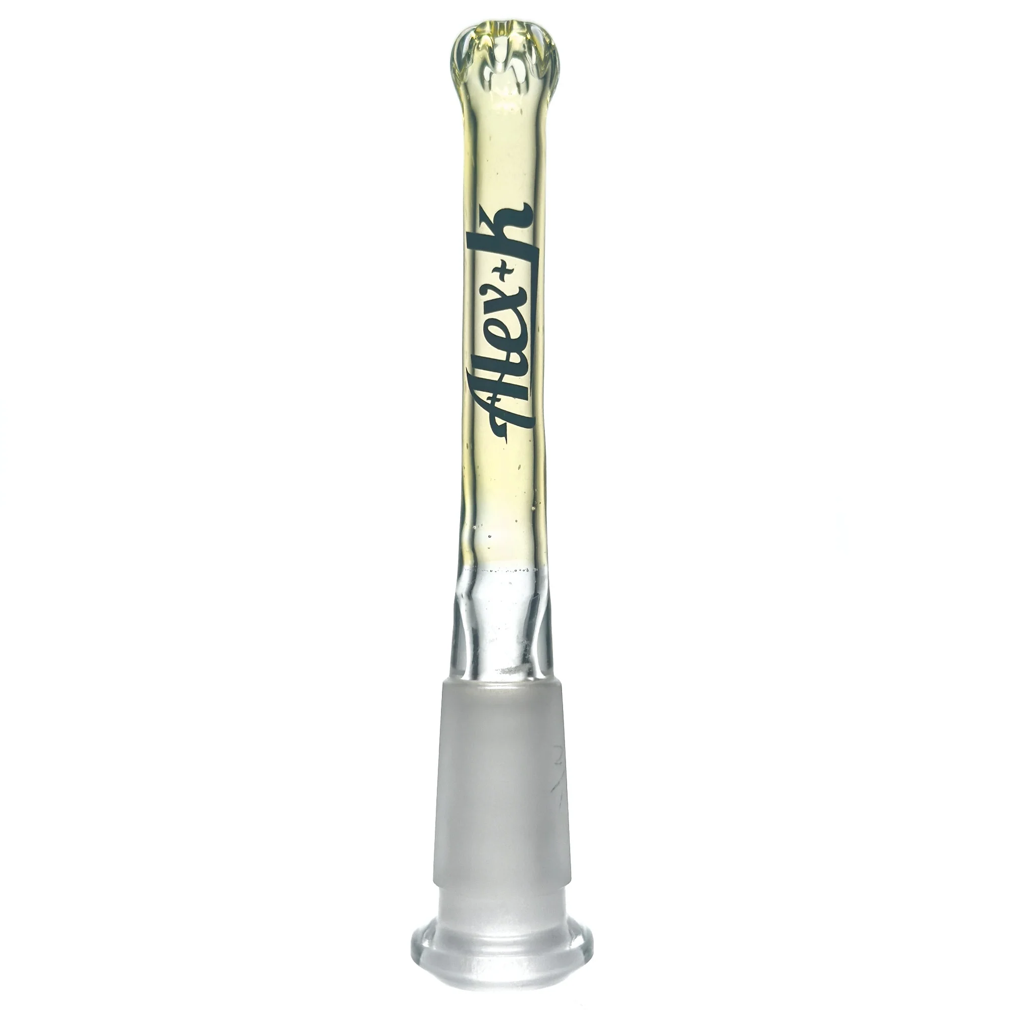 Alex K - Downstem - Classic 7 Slit - 18/14mm - Lemon Drop 4.5"