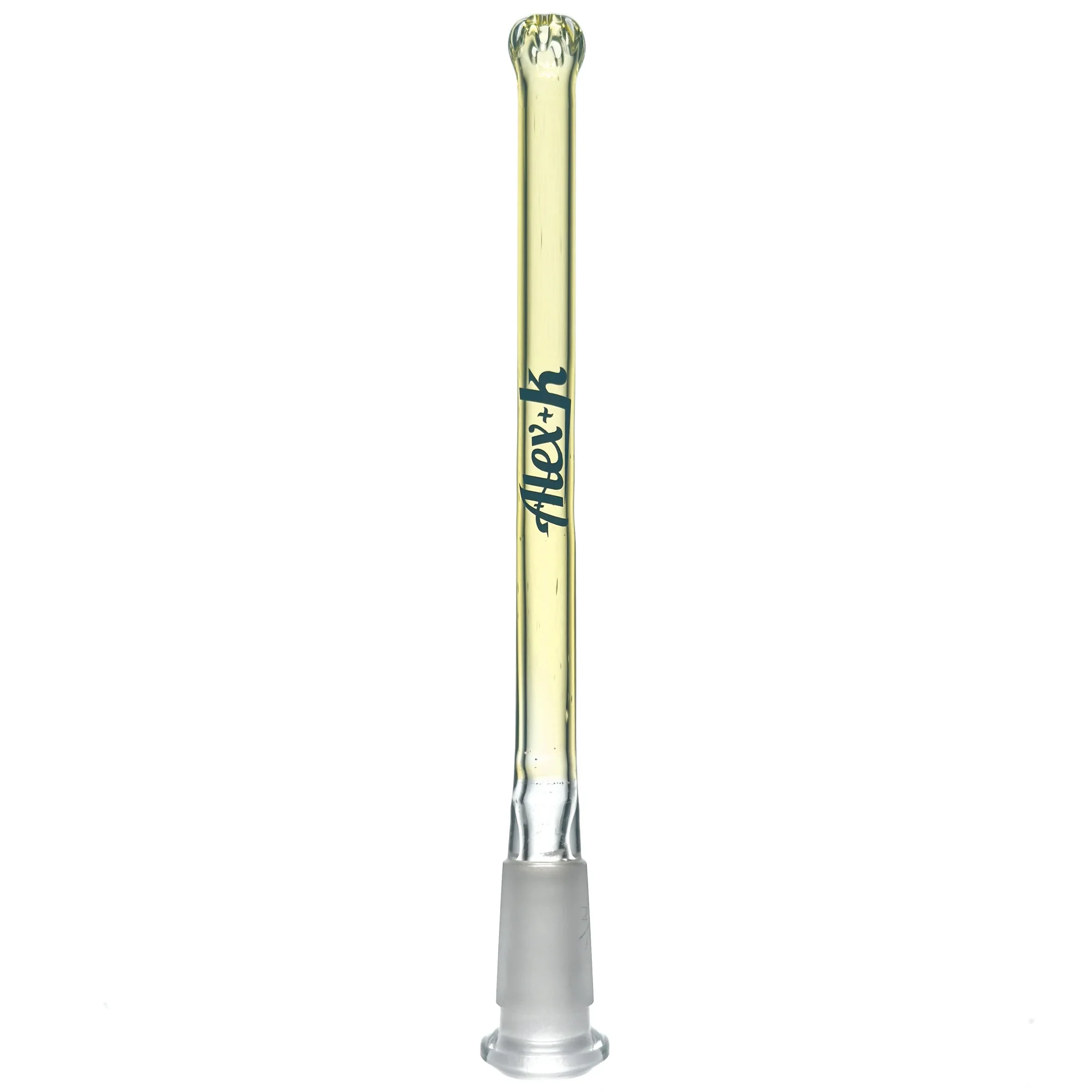 Alex K - Downstem - Classic 7 Slit - 18/14mm - Lemon Drop 7"