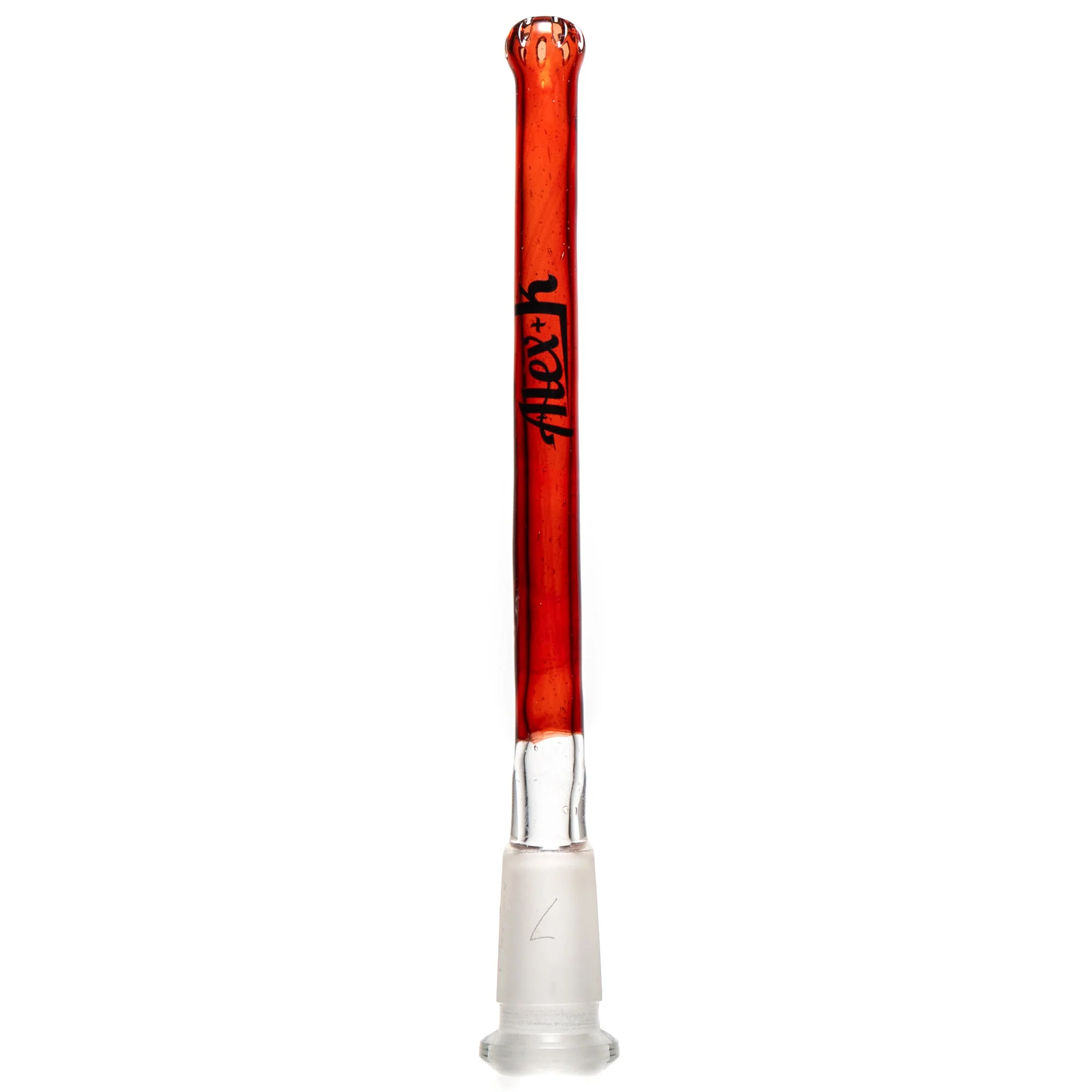 Alex K - Downstem - Classic 7 Slit - 18/14mm - Red Elvis 7"