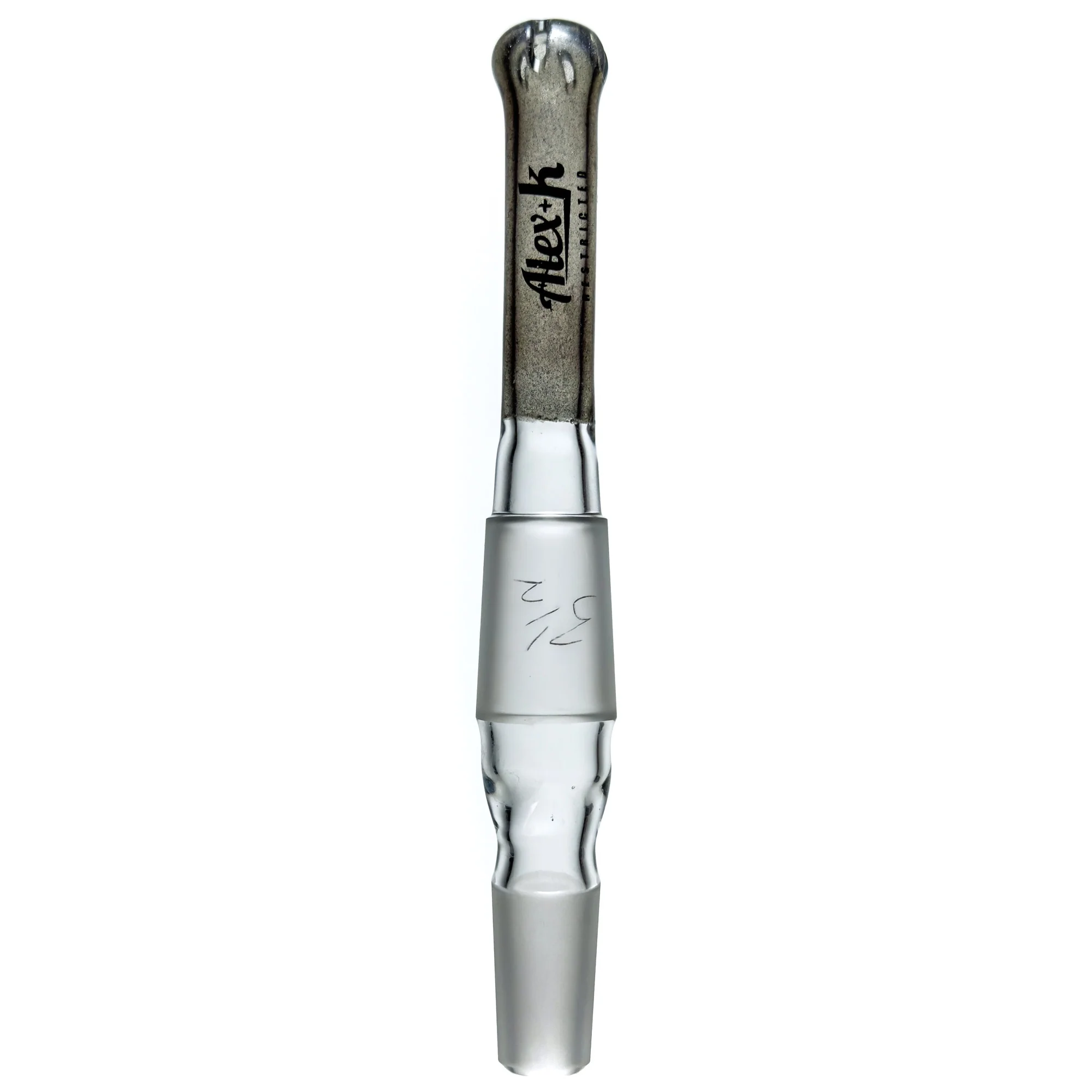Alex K - Downstem - Restricted 7 Slit - 18/14 Male - Steelwool 3.5"