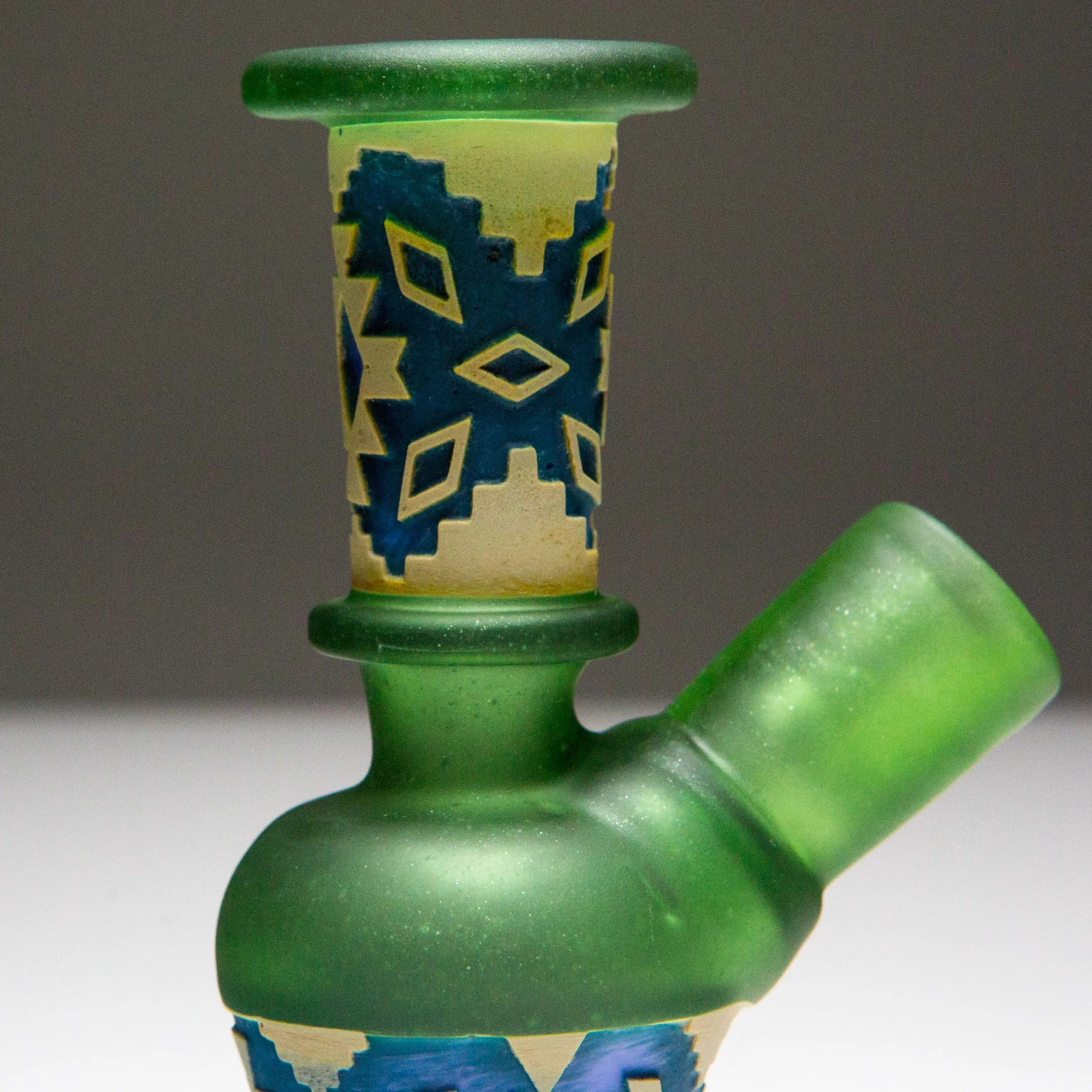 Amani Summerday - Minitube - Green Stardust, Pink Slyme & Agua Azul Carmel Frit - Image 6