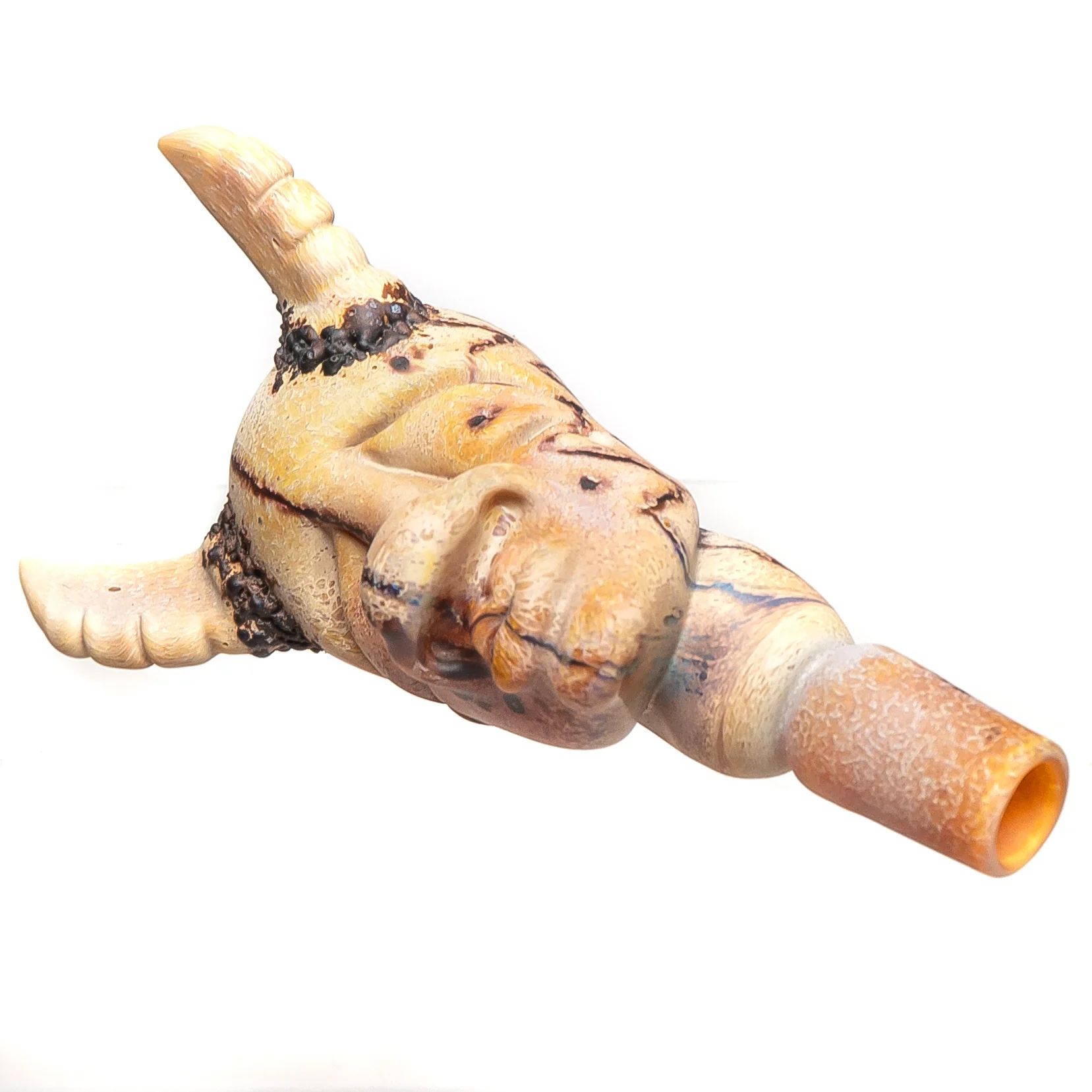 Bishop - Long Horn Devil Slide - 14mm - Caramel - Image 3