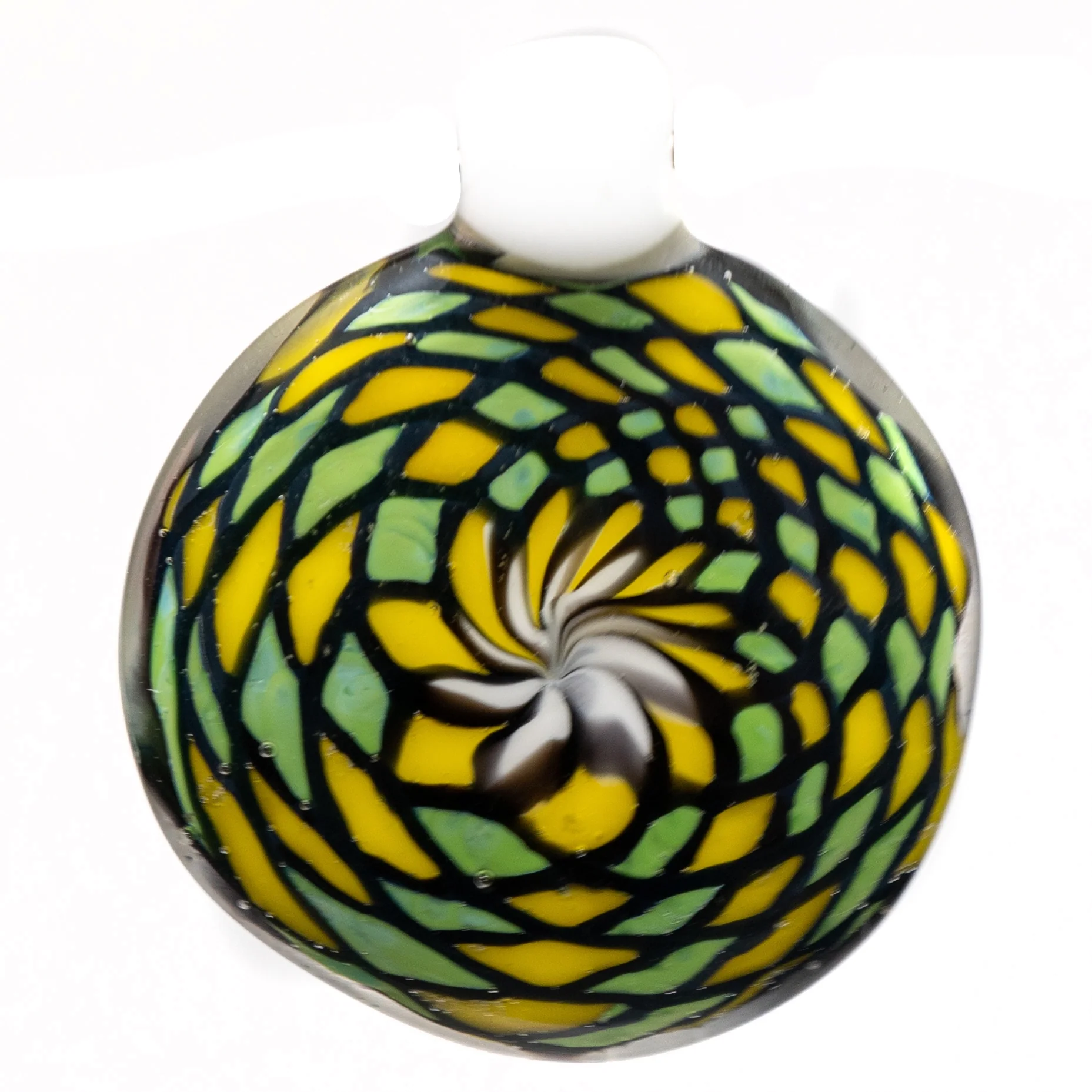 Bobby Ingram - Fillacello Pendant - Yellow, Green & White