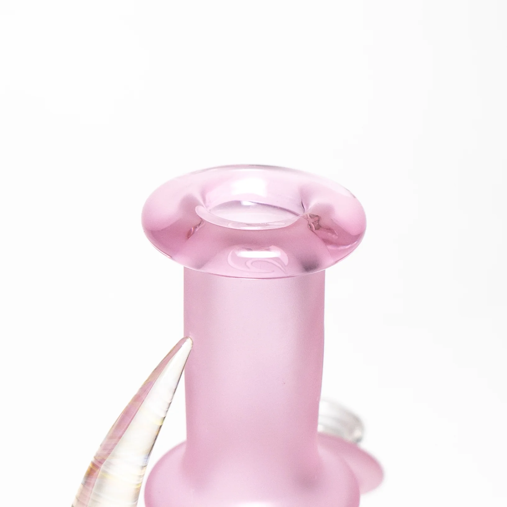 Brando - 10mm Full Blasted Ball Rig - Pink w/ Lime Juice - Fume Cluster Millie - Image 6