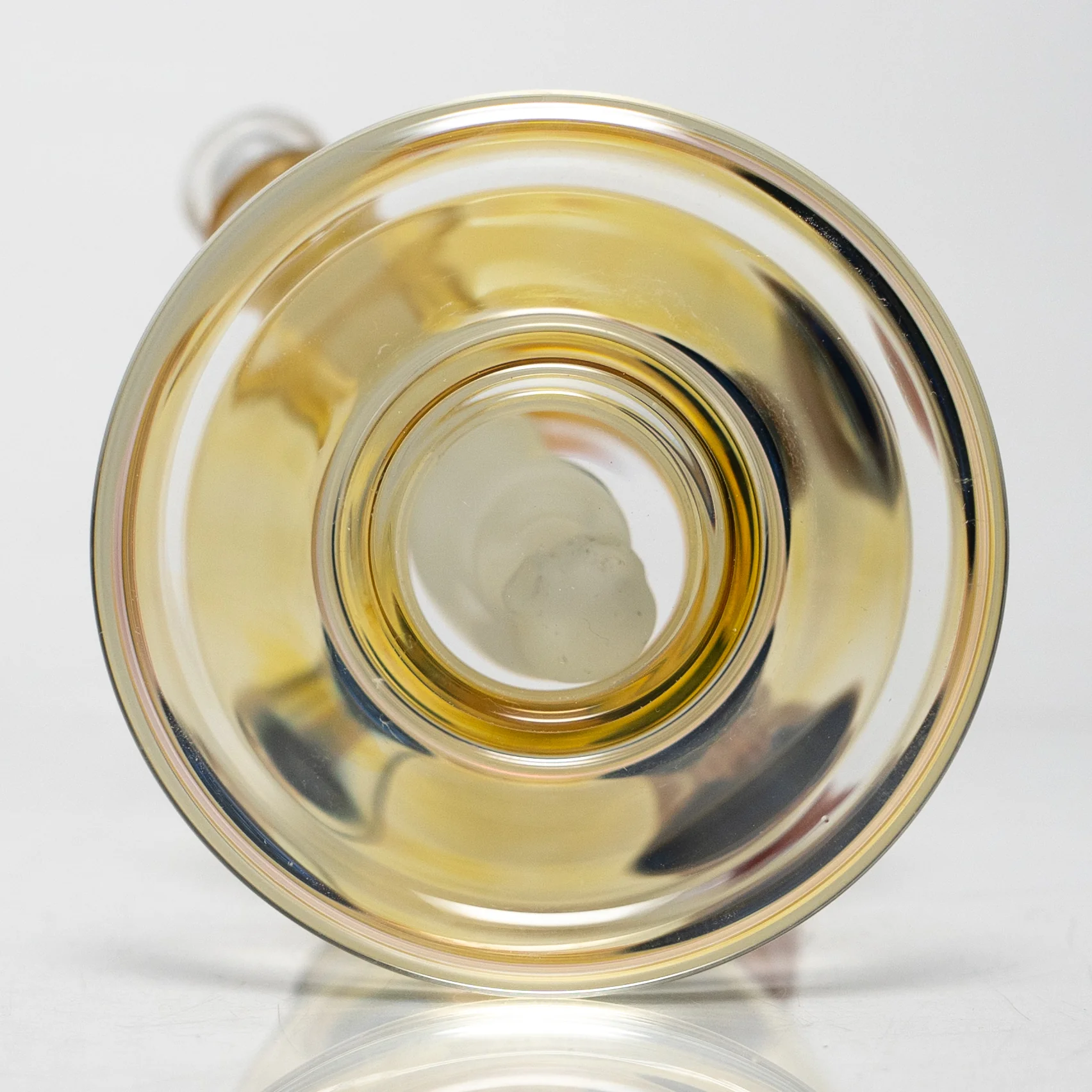 Brando - 10mm Fumed & Half Blasted Ball Rig - Cobalt - Honeycomb Millie #1 - Image 9