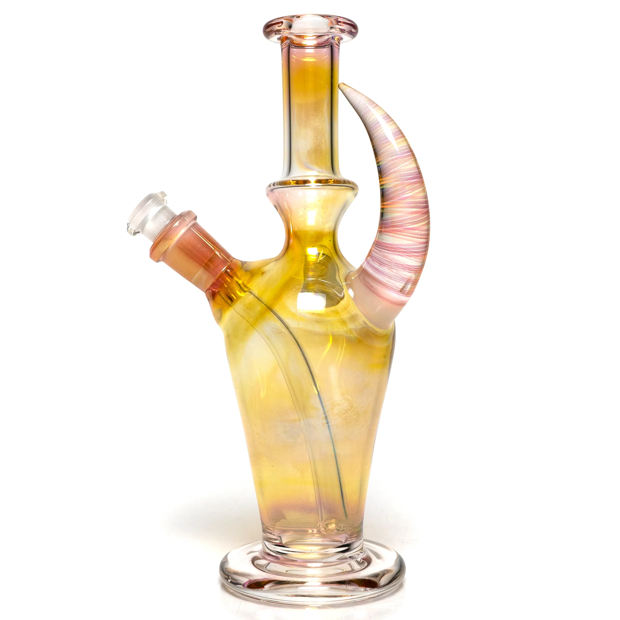 Brando - 10mm Fumed Mini Tube - White - Blue Chip Weave Millie - Image 2