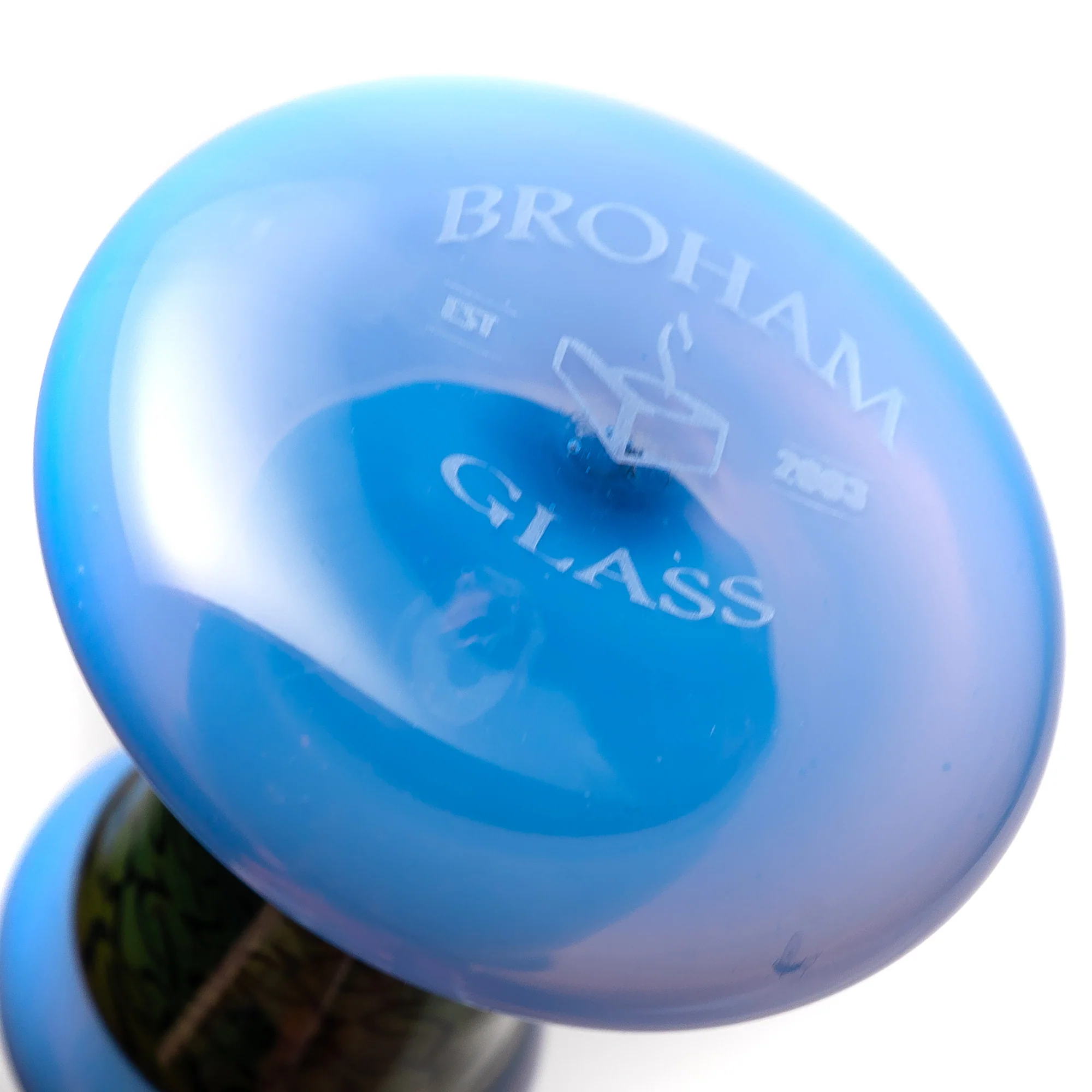 Broham Glass - Fume Pattern Jammer - Diet Blue Cheese - Image 6