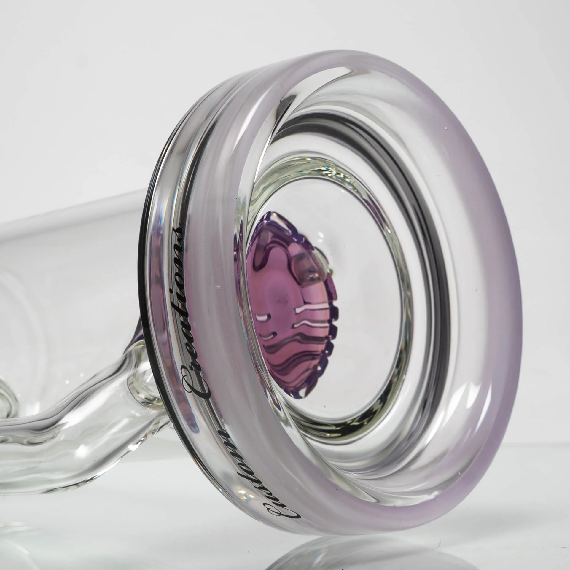 C2 Custom C. - Fixed Circ Tube - 65mm - Purple Satin & Stargazer Accents - Image 5