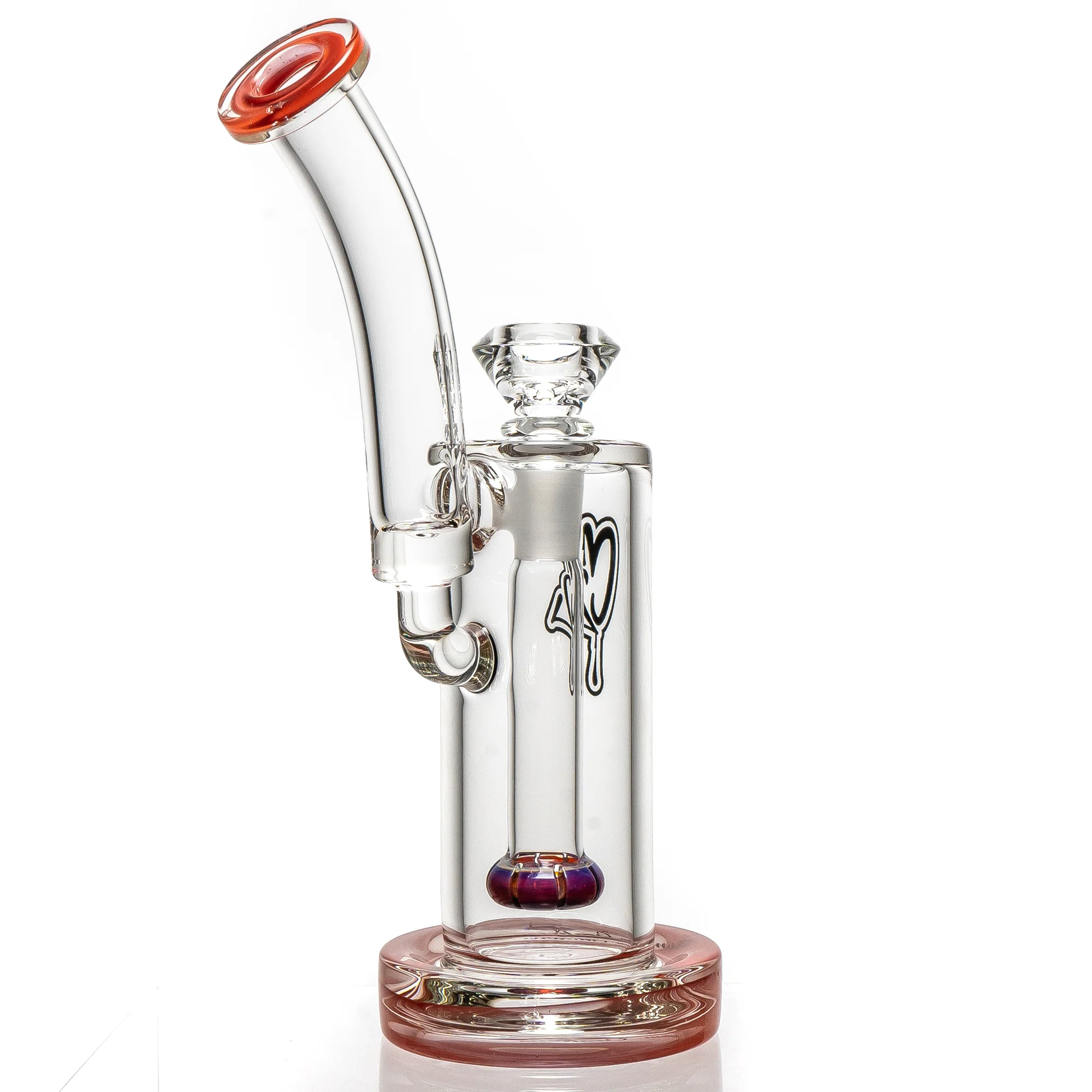 C2 Custom Creations - Circ Bubbler - 50mm - Red Satin Accents - Image 2