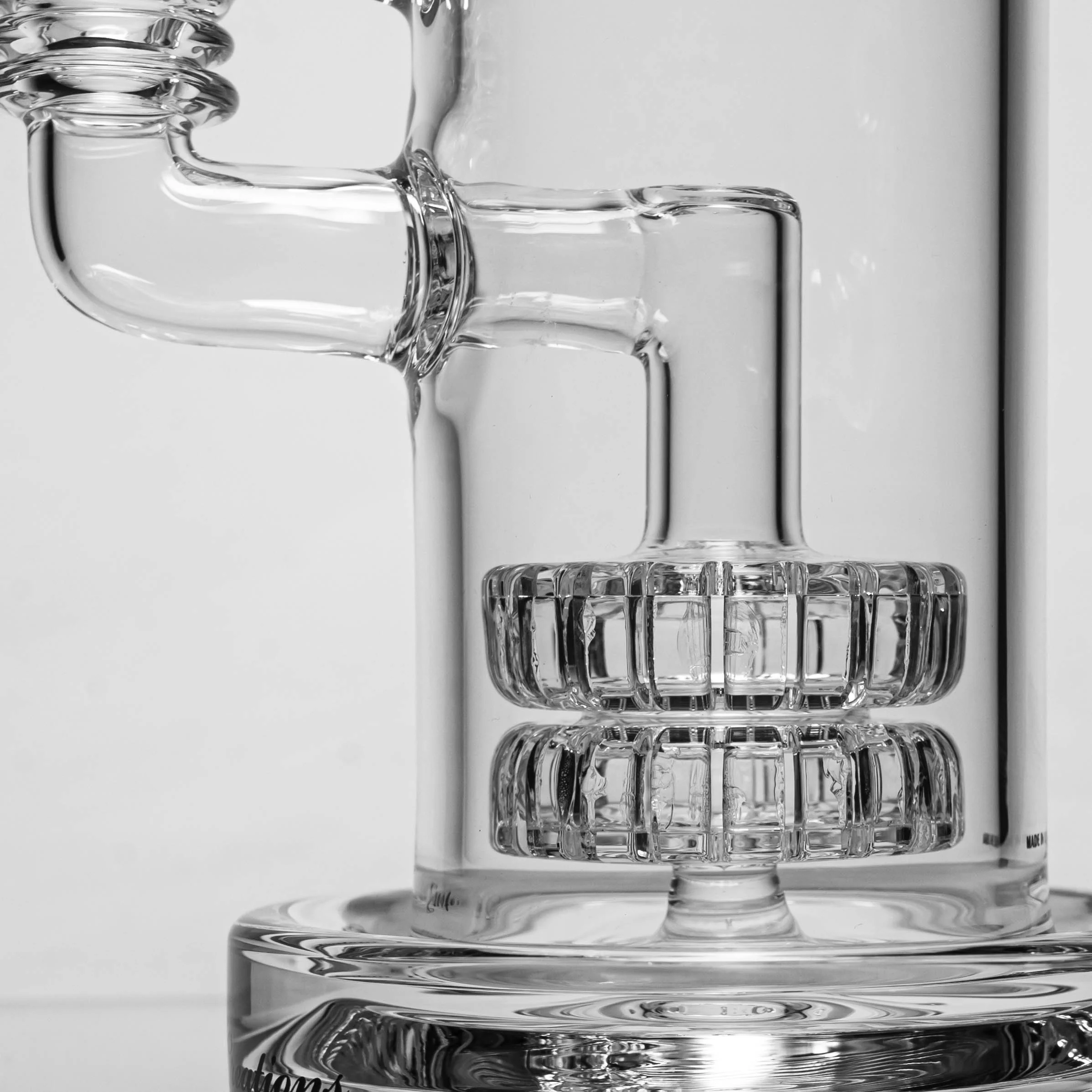 C2 Custom Creations - Fixed Double Shower Tube - 65mm - Black Drip Label - Image 3