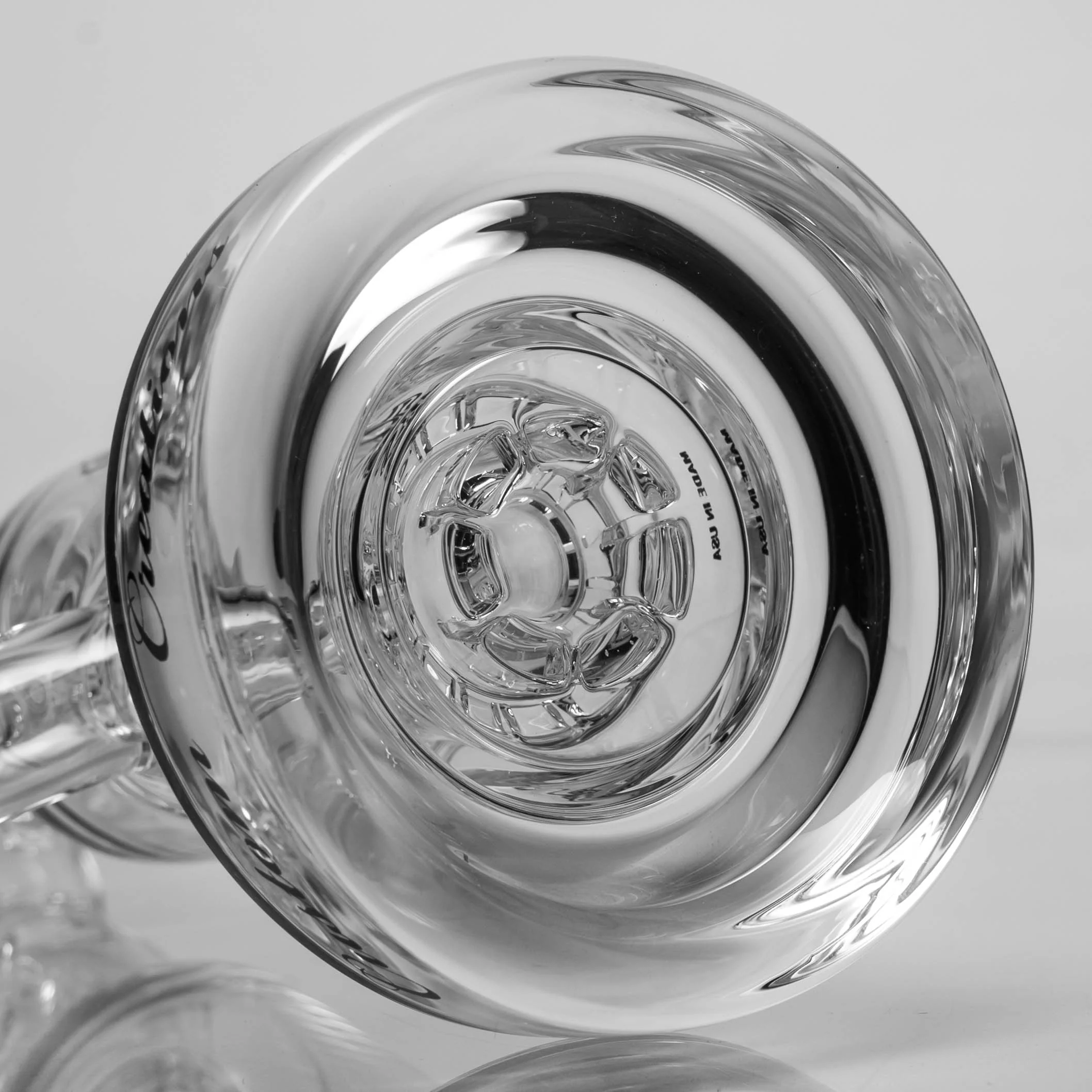C2 Custom Creations - Mini Ratchet Cup Bubbler w/ Twist Donut - 38mm - Black Drip Label - Image 6