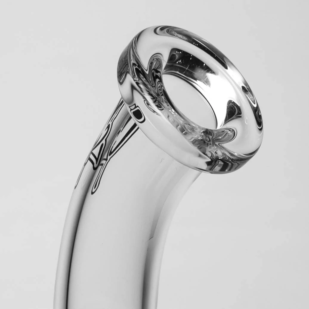 C2 Custom Creations - Mini Ratchet Cup Bubbler w/ Twist Donut - 38mm - Black Drip Label - Image 7