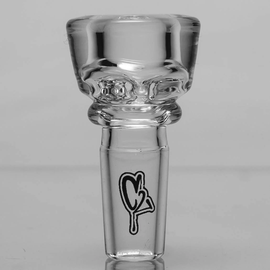 C2 Custom Creations - Mini Ratchet Cup Bubbler w/ Twist Donut - 38mm - Black Drip Label - Image 8