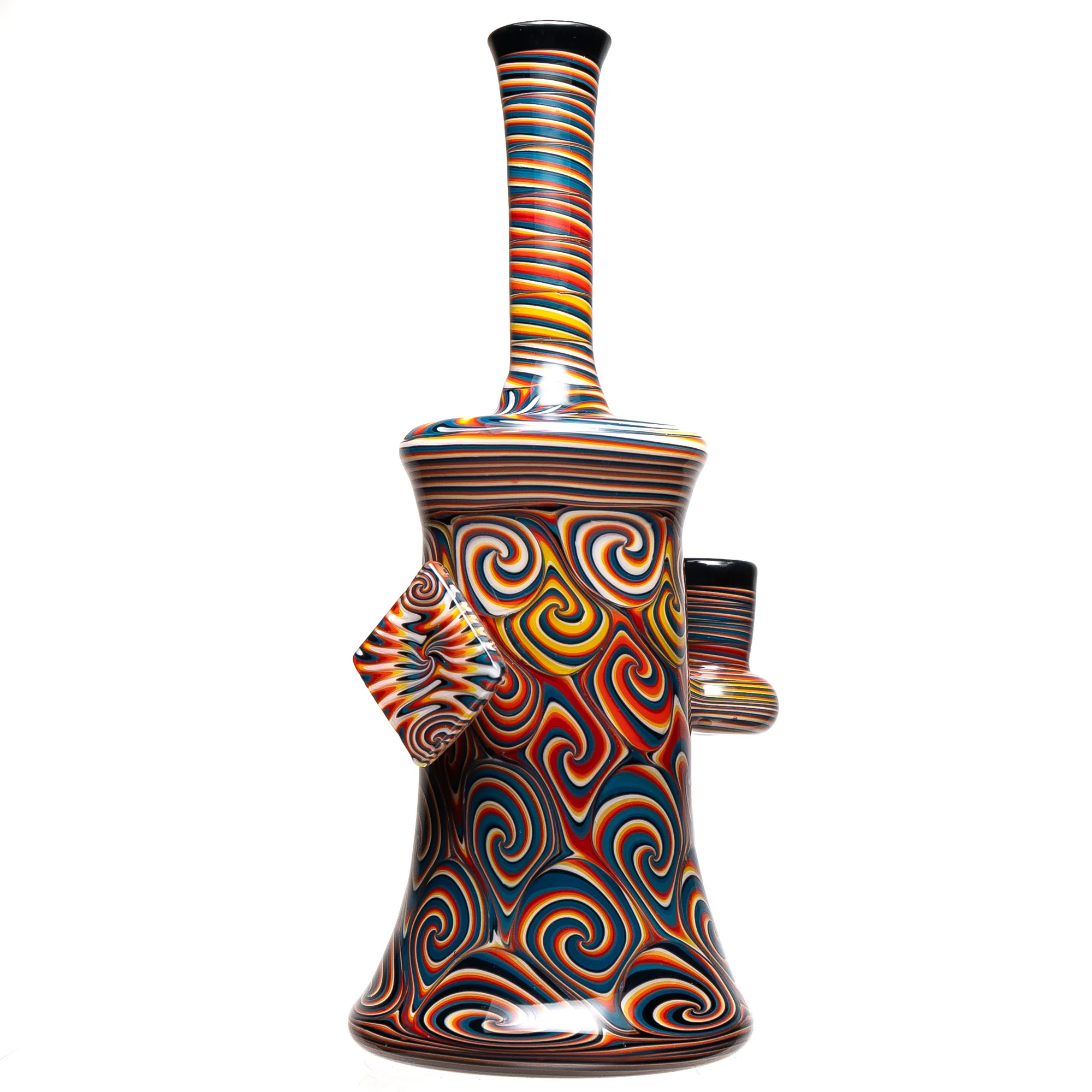 Cameron Burns - Worked Jammer Tube - Fire & Blue w/ Black - Image 3