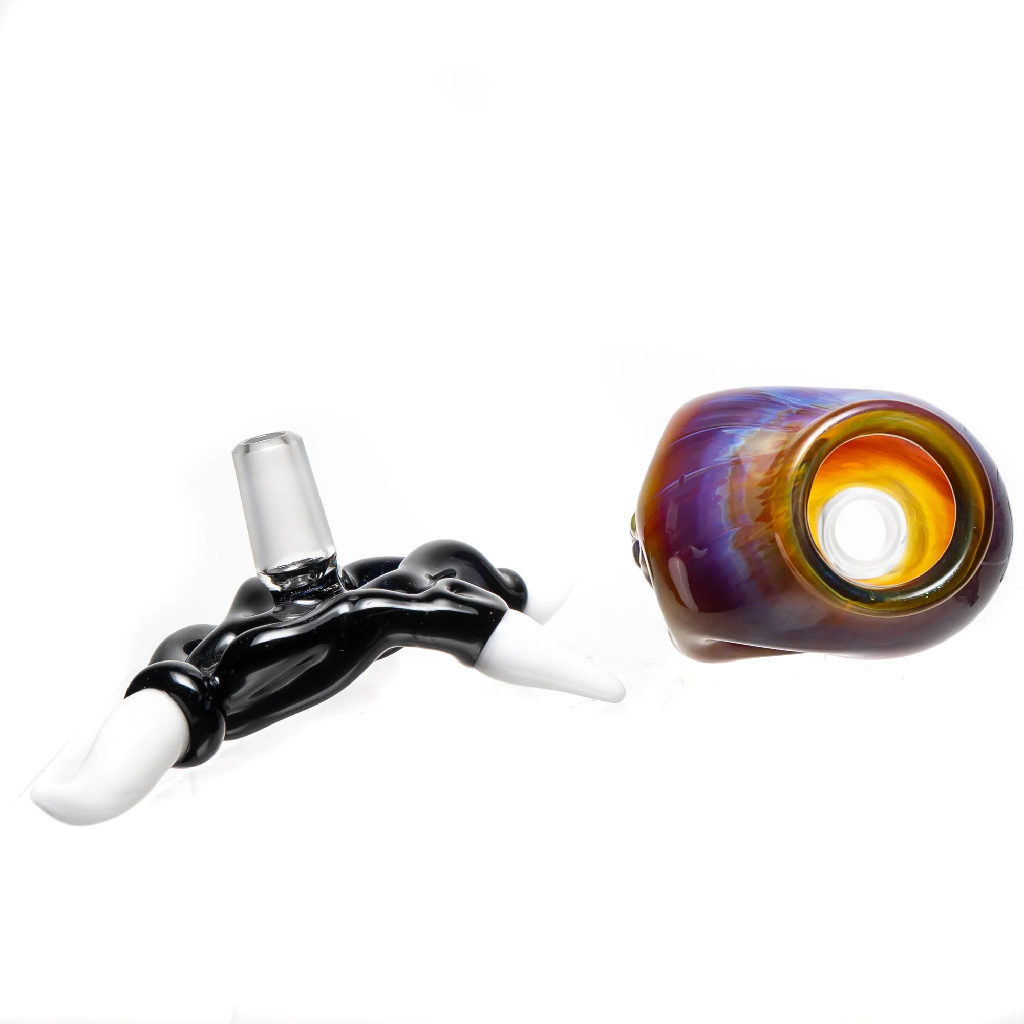 Carsten Carlile - Skull Dome & Stand - 14mm - Amber Purple - Image 4