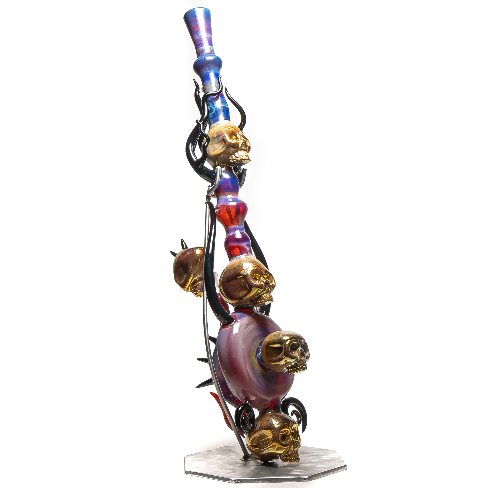 Carsten Carlile - Skull Tube w/ Stand