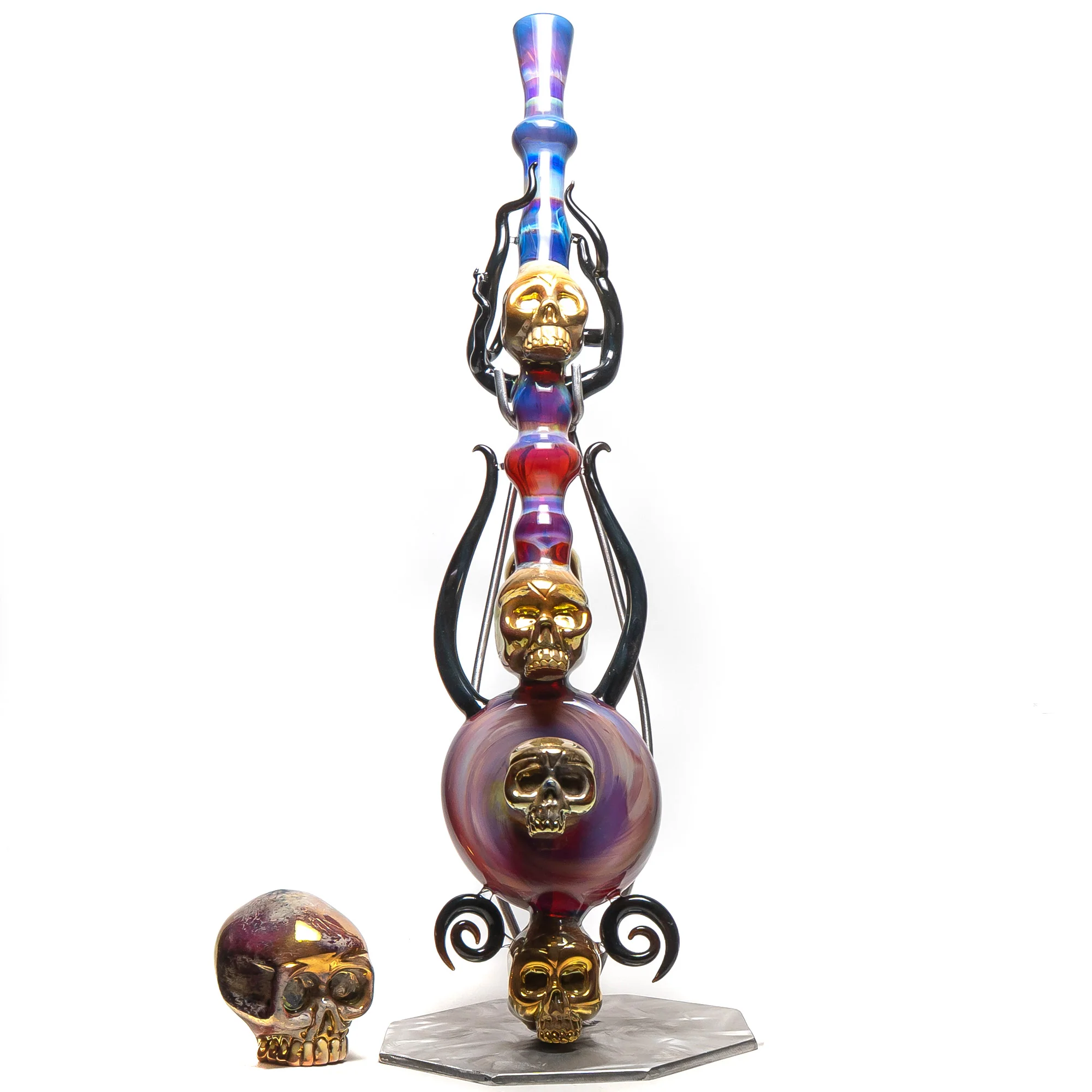 Carsten Carlile - Skull Tube w/ Stand - Image 2