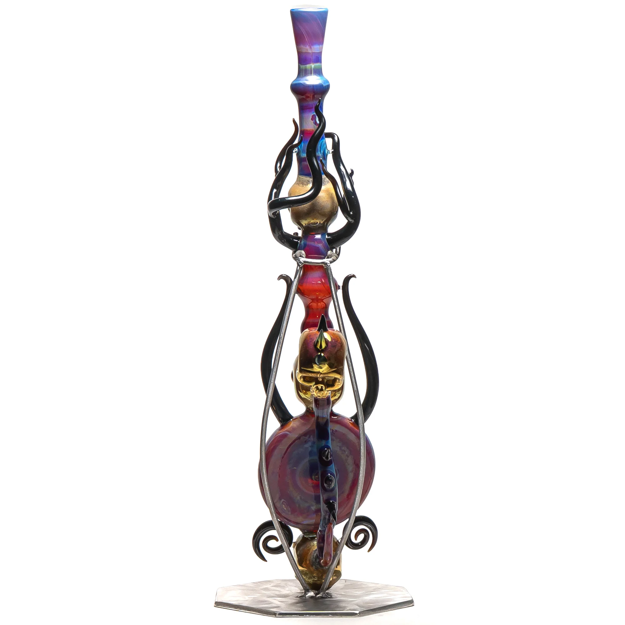 Carsten Carlile - Skull Tube w/ Stand - Image 4