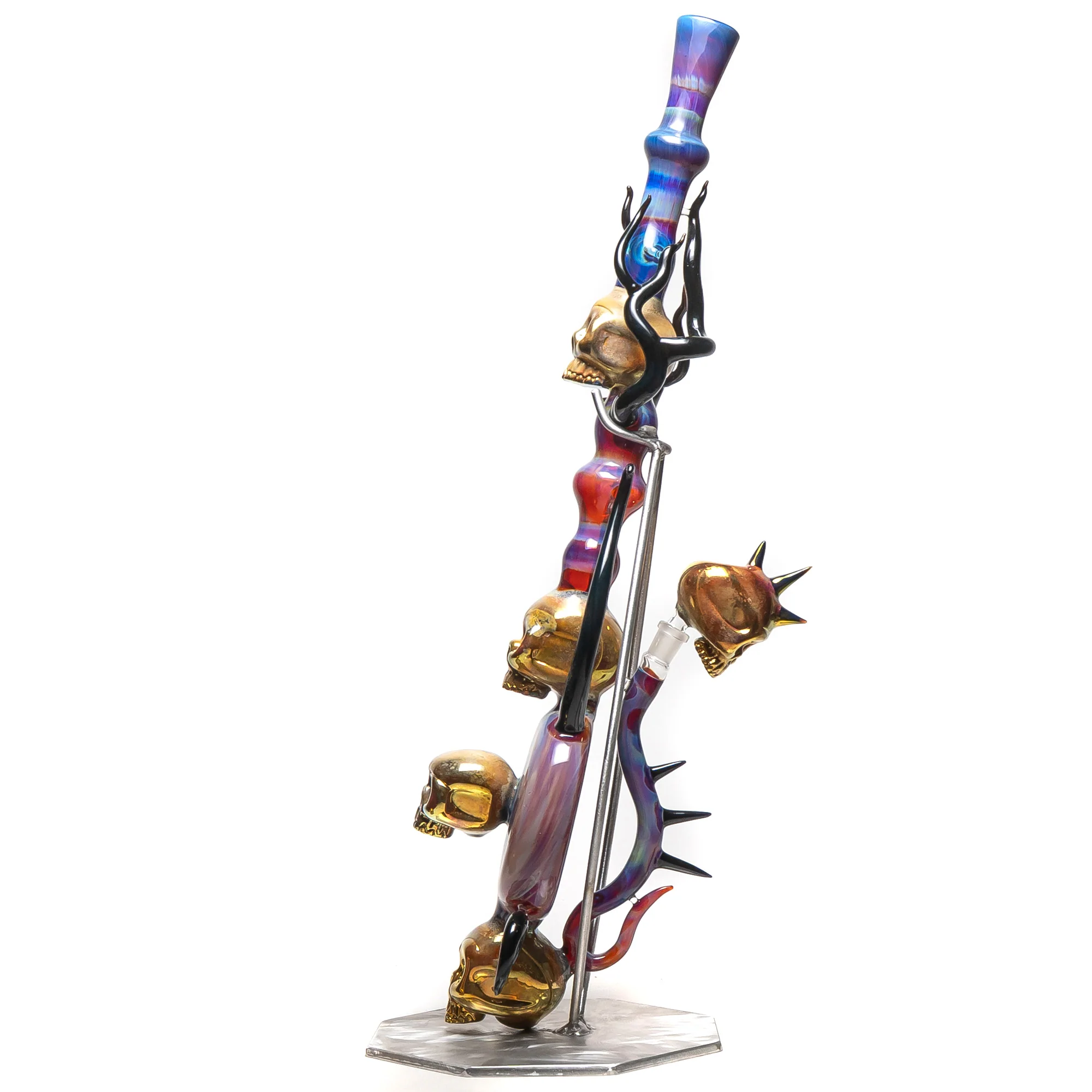 Carsten Carlile - Skull Tube w/ Stand - Image 5