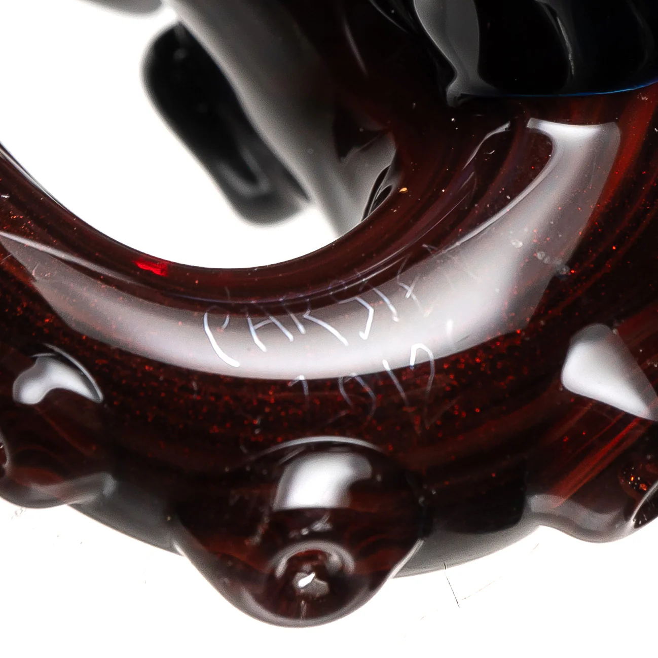 Carsten Carlile - Tentacle Spoon Pipe - Dragons Blood & Amethyst - Image 2