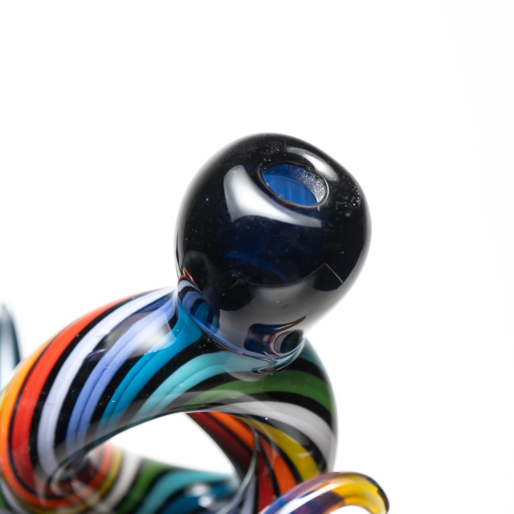 Carsten Carlile - Worked Horn Bubbler - Rainbow - Image 5