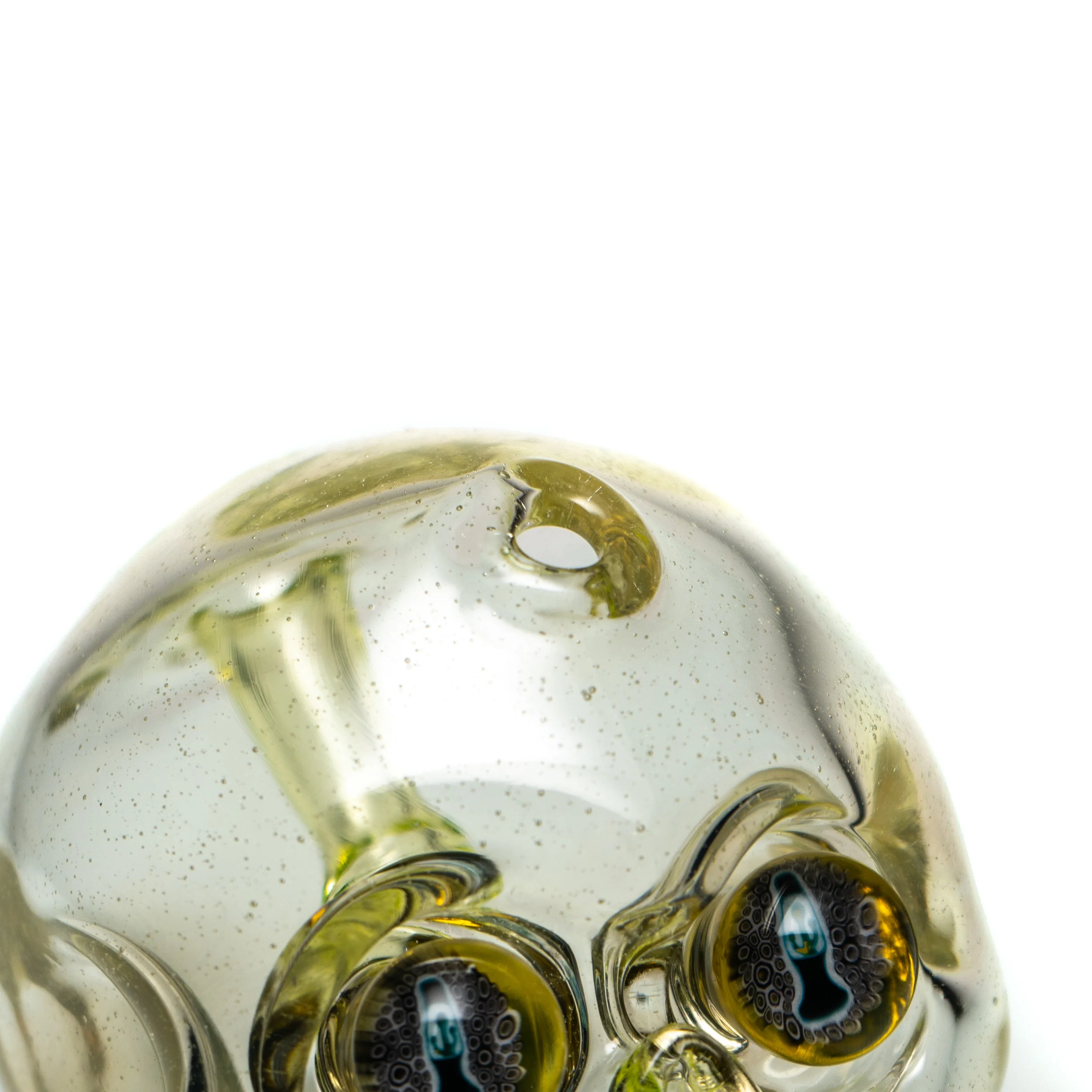 Carsten Carlile x Bluegrass Glass - Skull Shredder - UV Illuminati & Lucy - Image 11