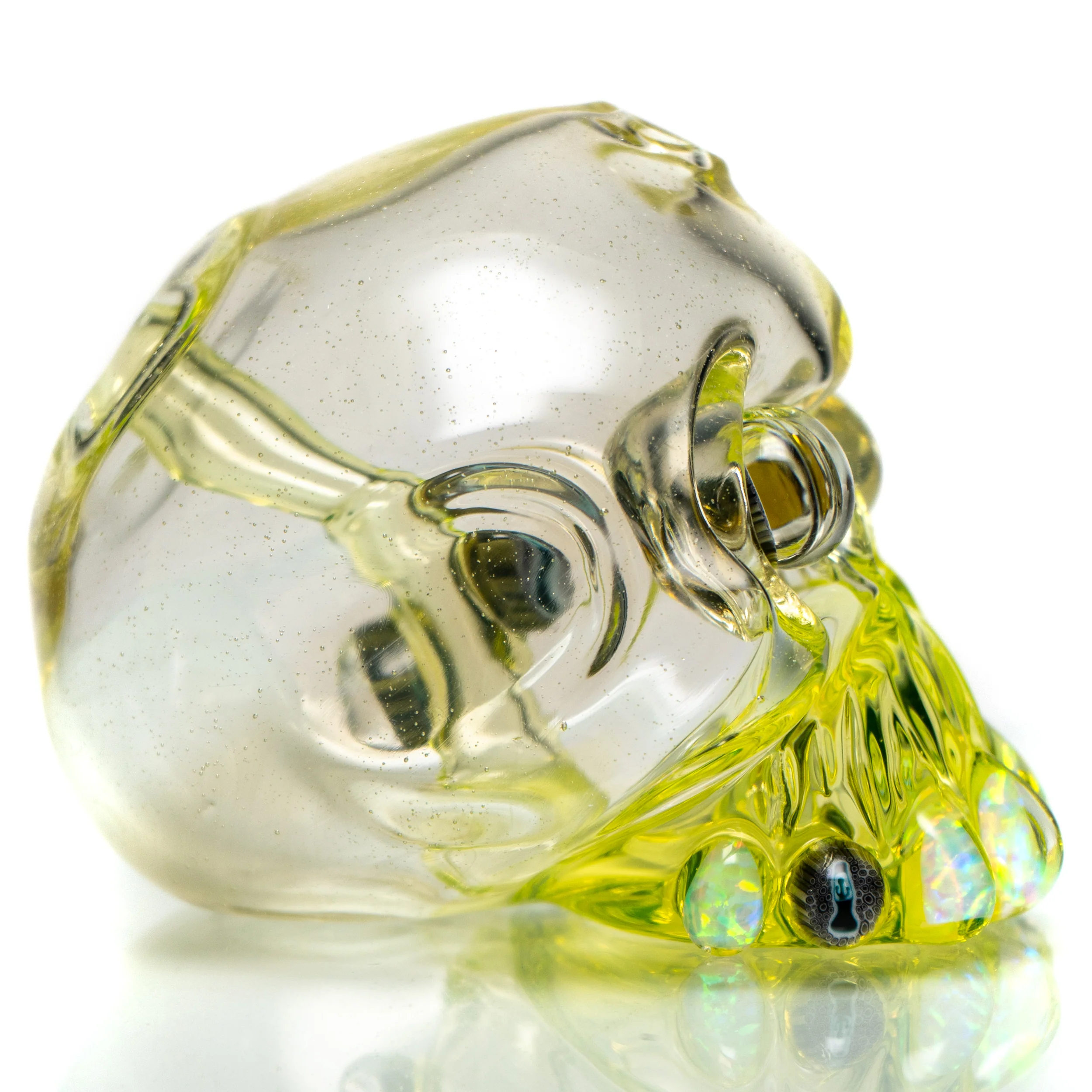 Carsten Carlile x Bluegrass Glass - Skull Shredder - UV Illuminati & Lucy - Image 8