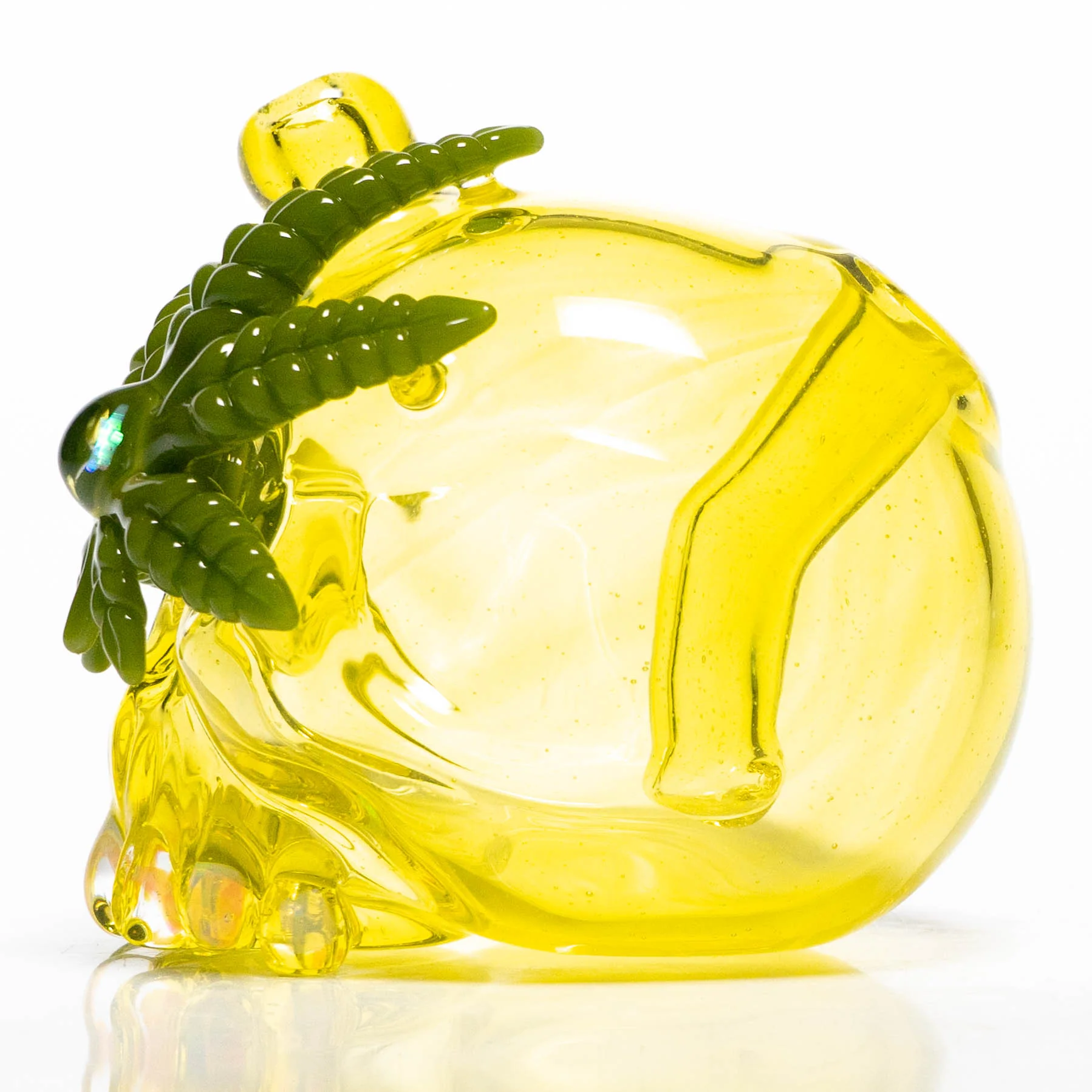 Carsten Carlile X Breezy - Irie Eye Skull #53 - UV Lemon Drop - Image 3