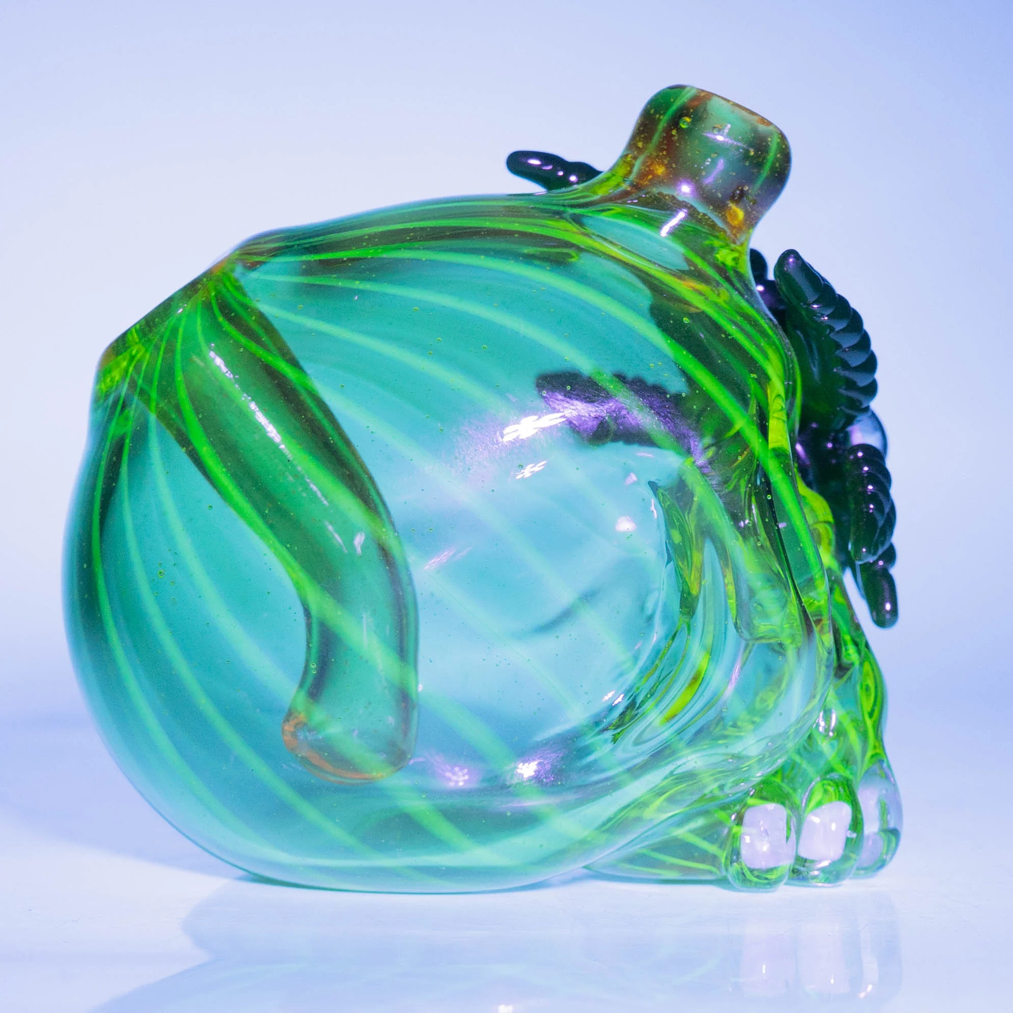Carsten Carlile X Breezy - Irie Eye Skull #53 - UV Lemon Drop - Image 6