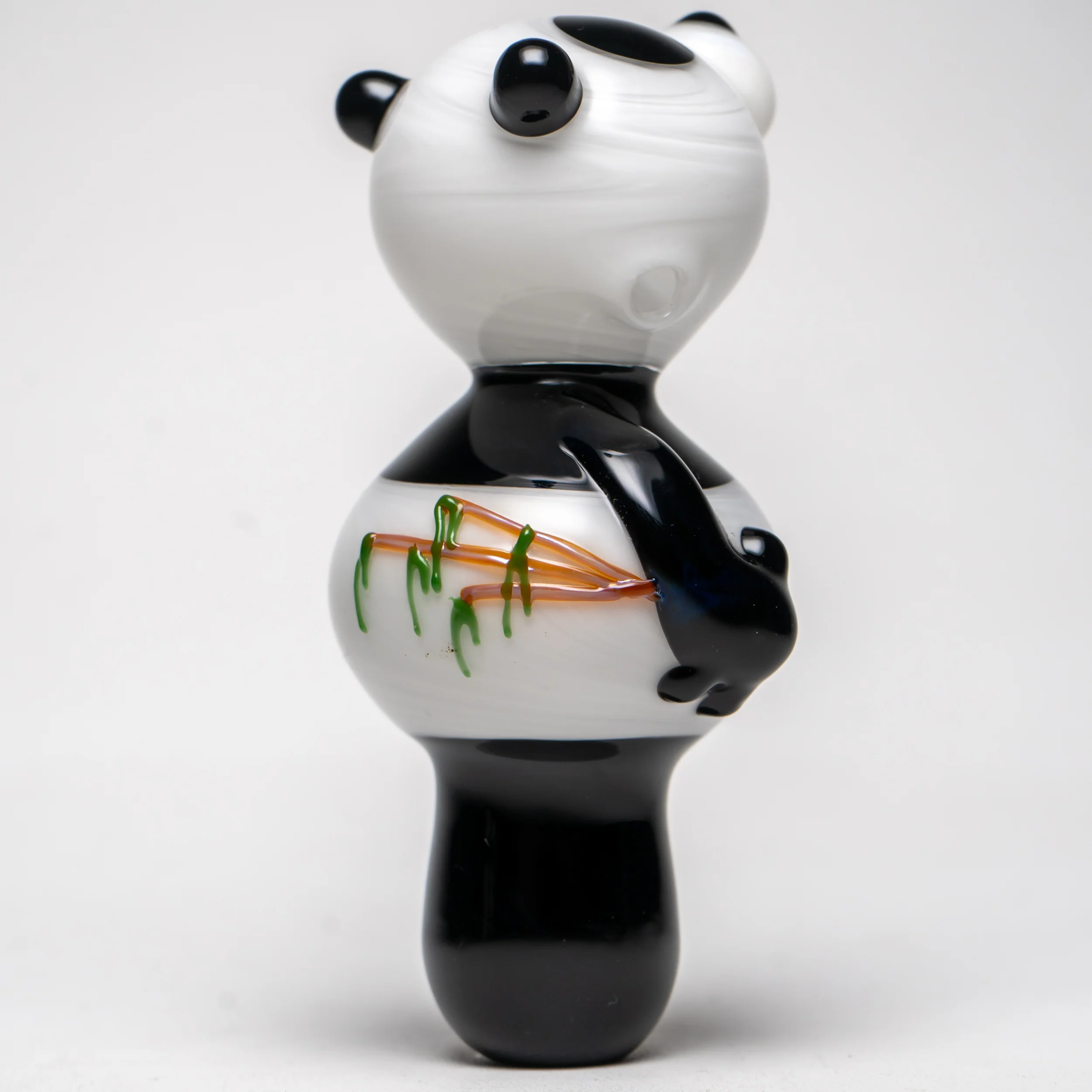 Chazpyle - Panda Pipe - Black & White - Image 4