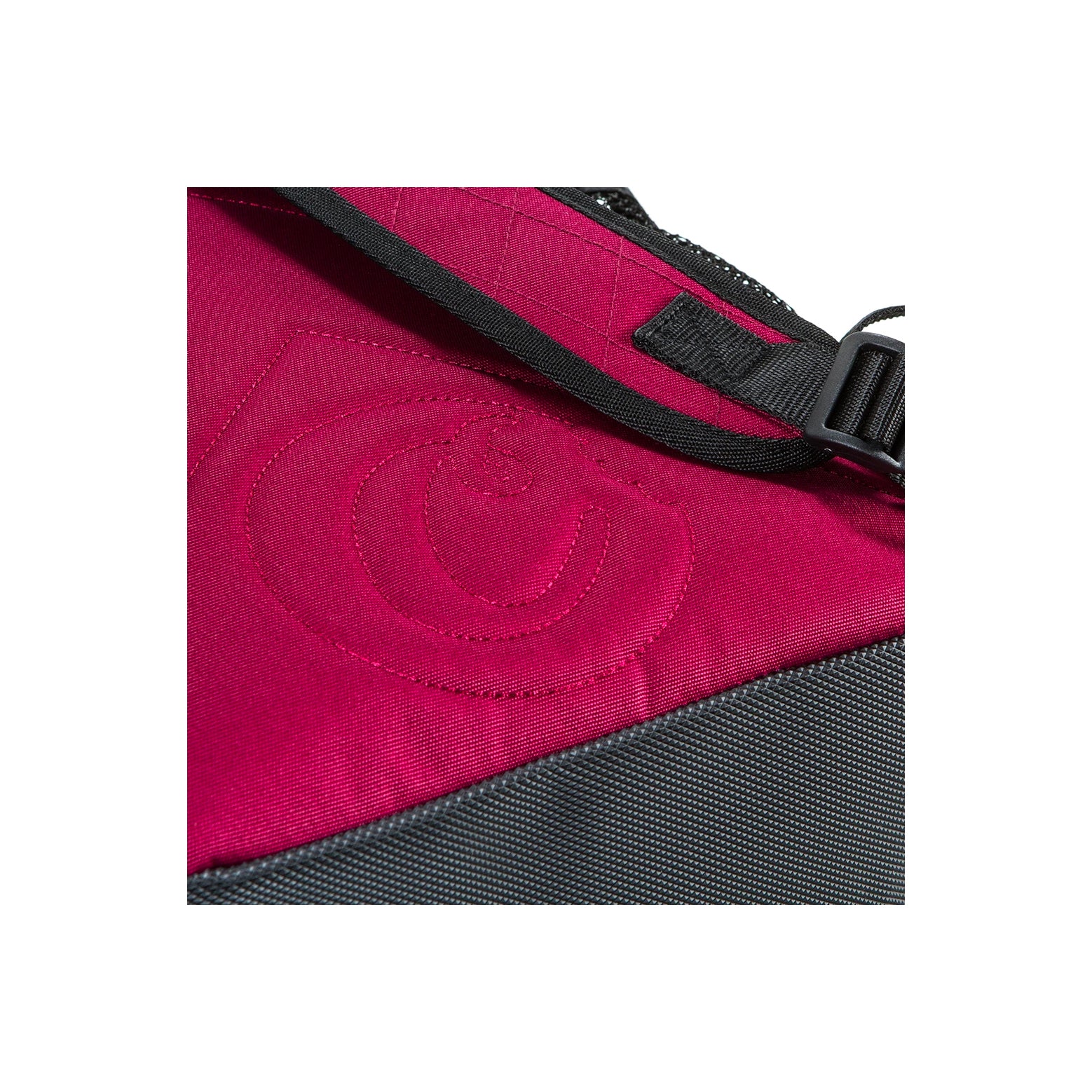 Cookies - Mesh Overlay Backpack - Burgundy - Image 3