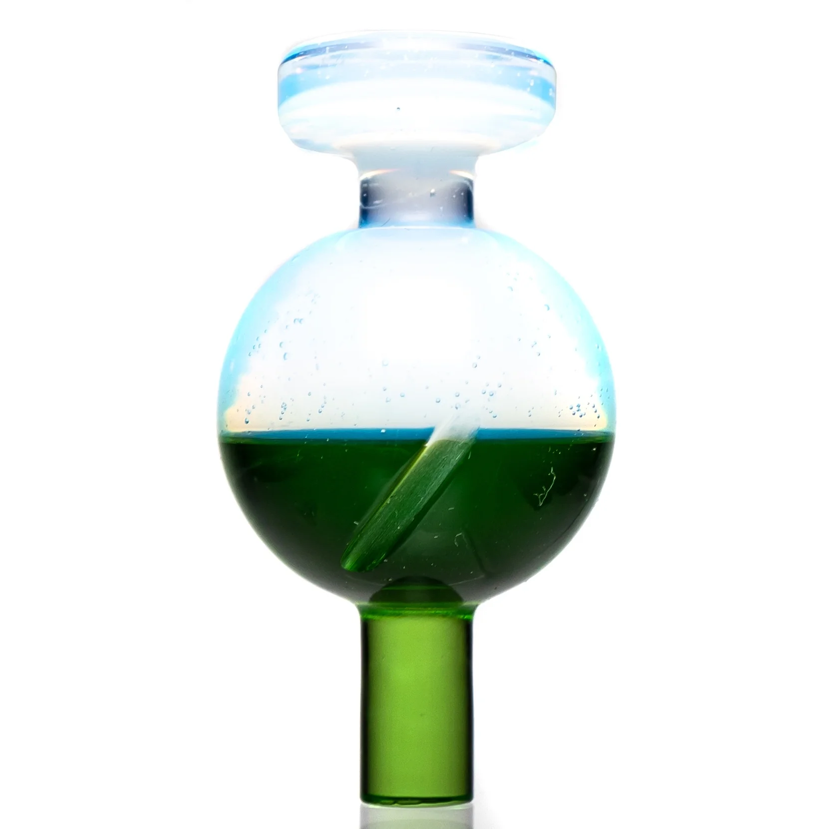Cripple Hill Glass - Spinner Cap - 25mm - Ghost & Krippy