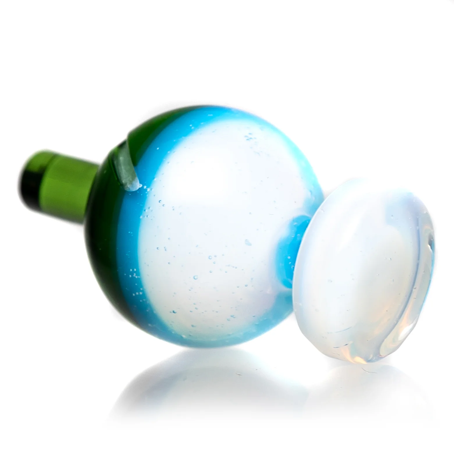 Cripple Hill Glass - Spinner Cap - 25mm - Ghost & Krippy - Image 2