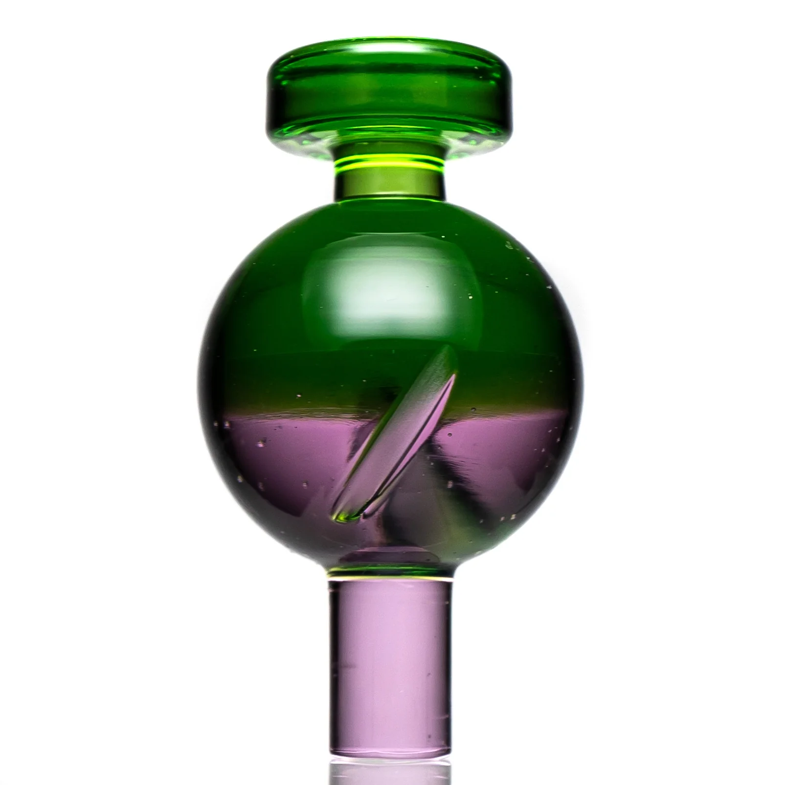 Cripple Hill Glass - Spinner Cap - 25mm - Krippy & Pink Lollipop