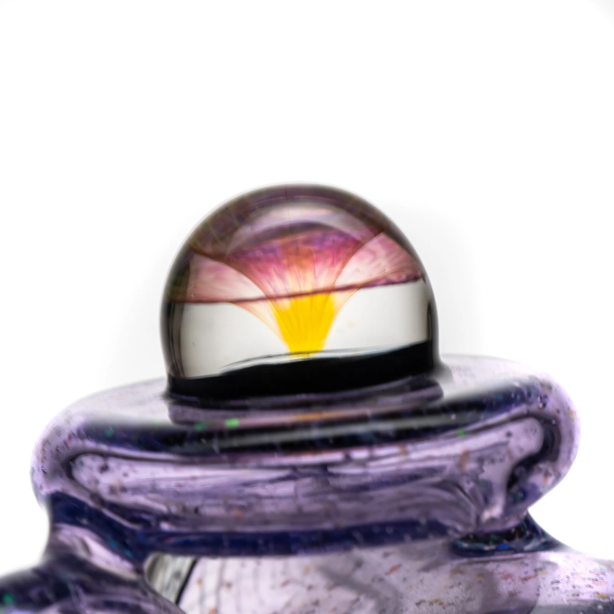 Crux Glass - Crushed Opal & Retti Sherlock - Purple Lollipop - Image 6