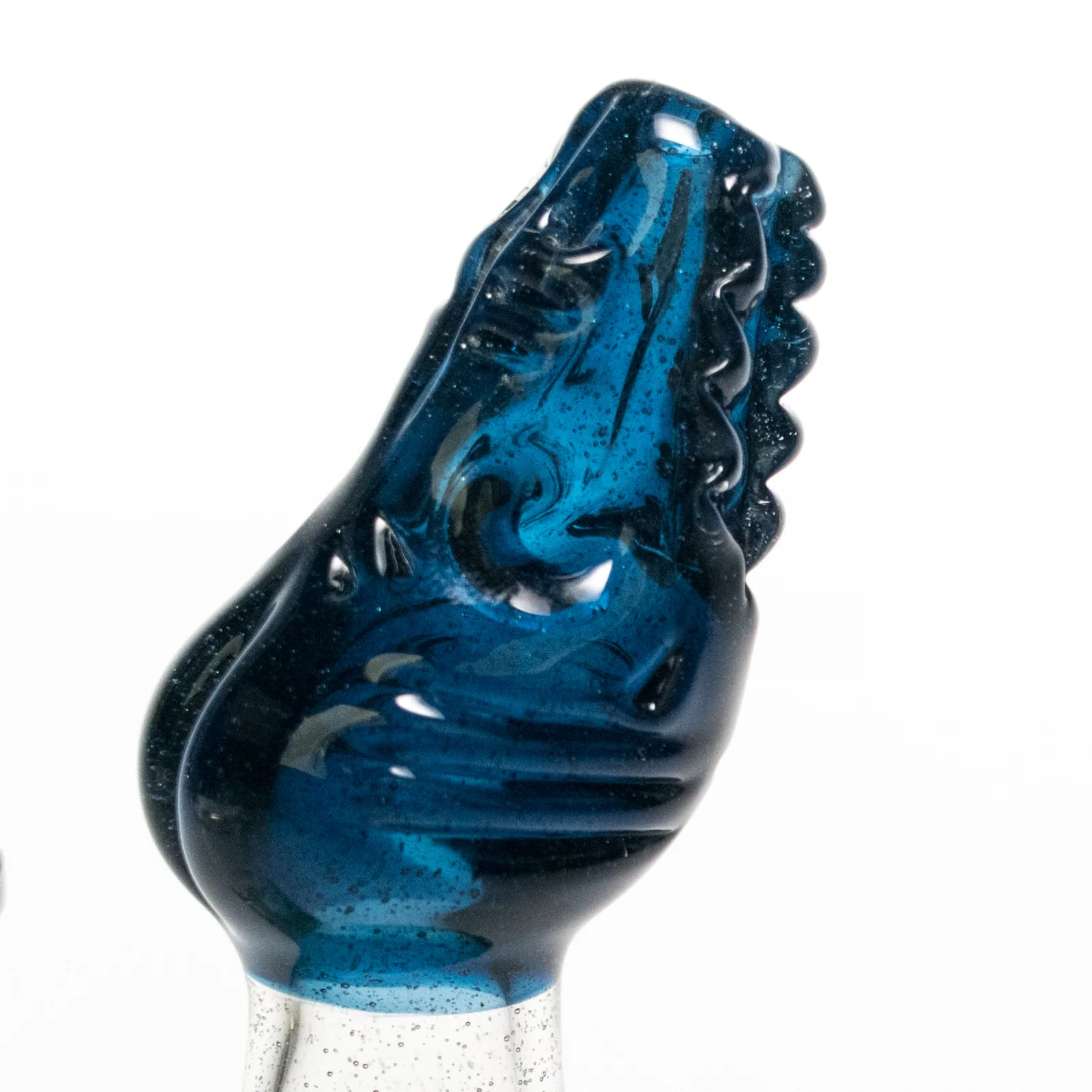 Dan Wolfe - Reptilian Skull Bubbler - Atomic Cumquat & Purple - Image 7