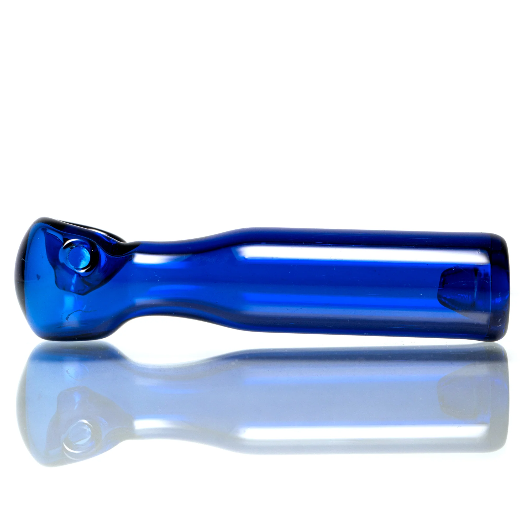 Daniels Glass Art - Ashcatcher Spoon Pipe - Cobalt - Image 2