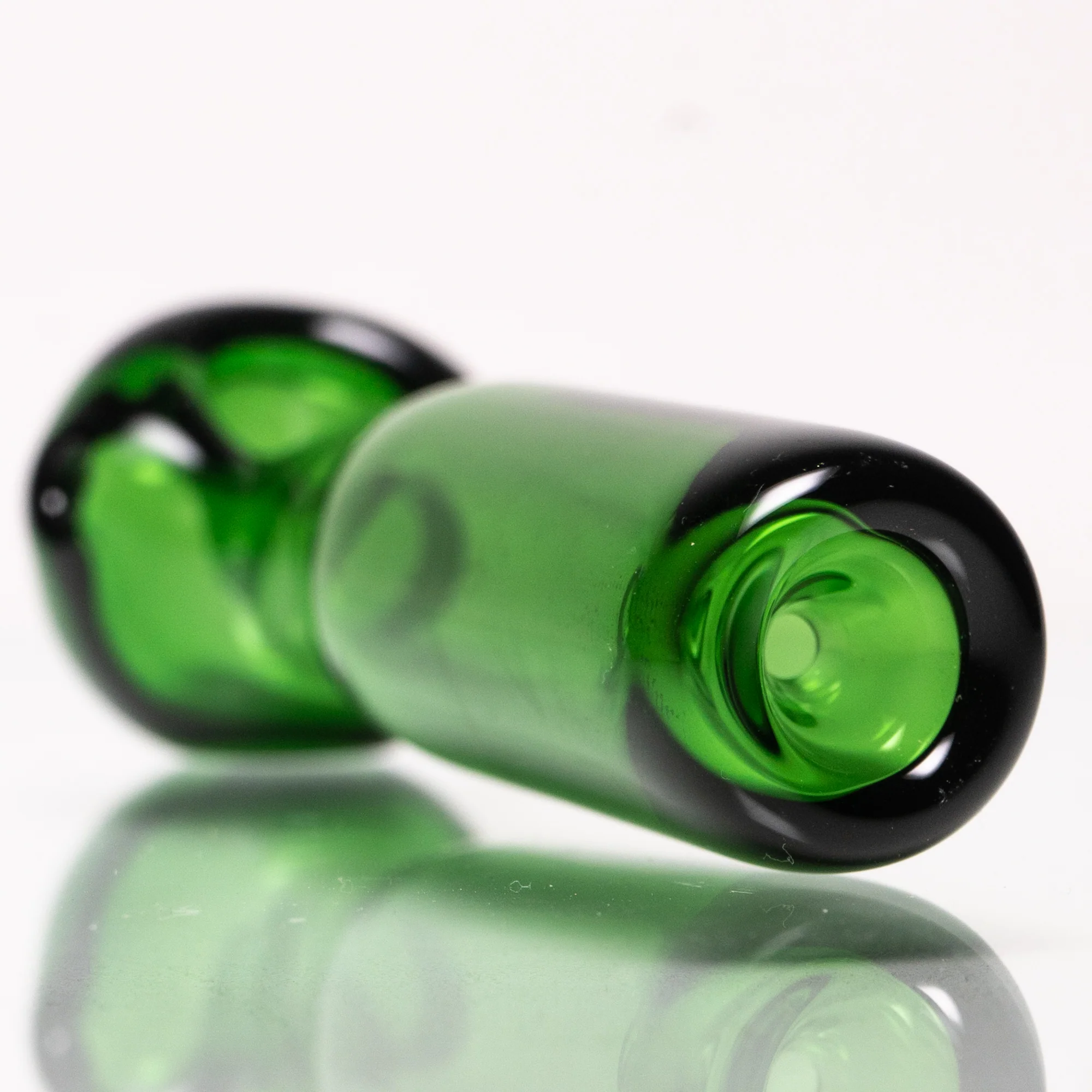 Daniels Glass Art - Ashcatcher Spoon Pipe - Green - Image 3