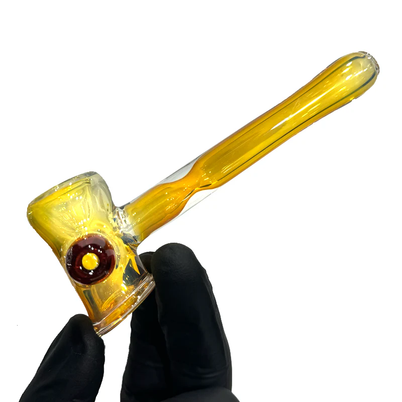 Daniels Glass Art - Hammer w/ Carb - Silver Fume - 4.5"