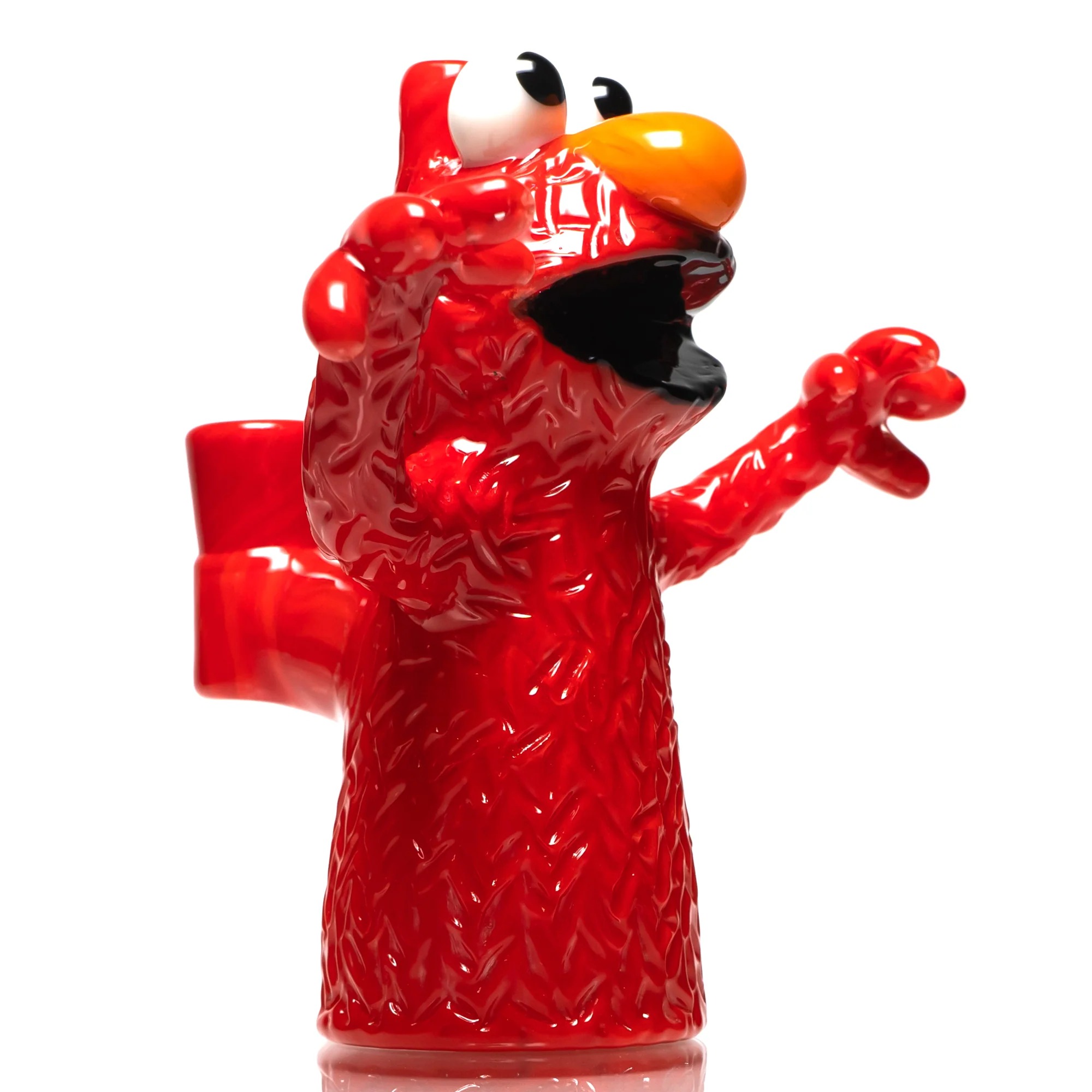 Daniels Glass Art - Sculpted Jammer - Elmo - Image 2