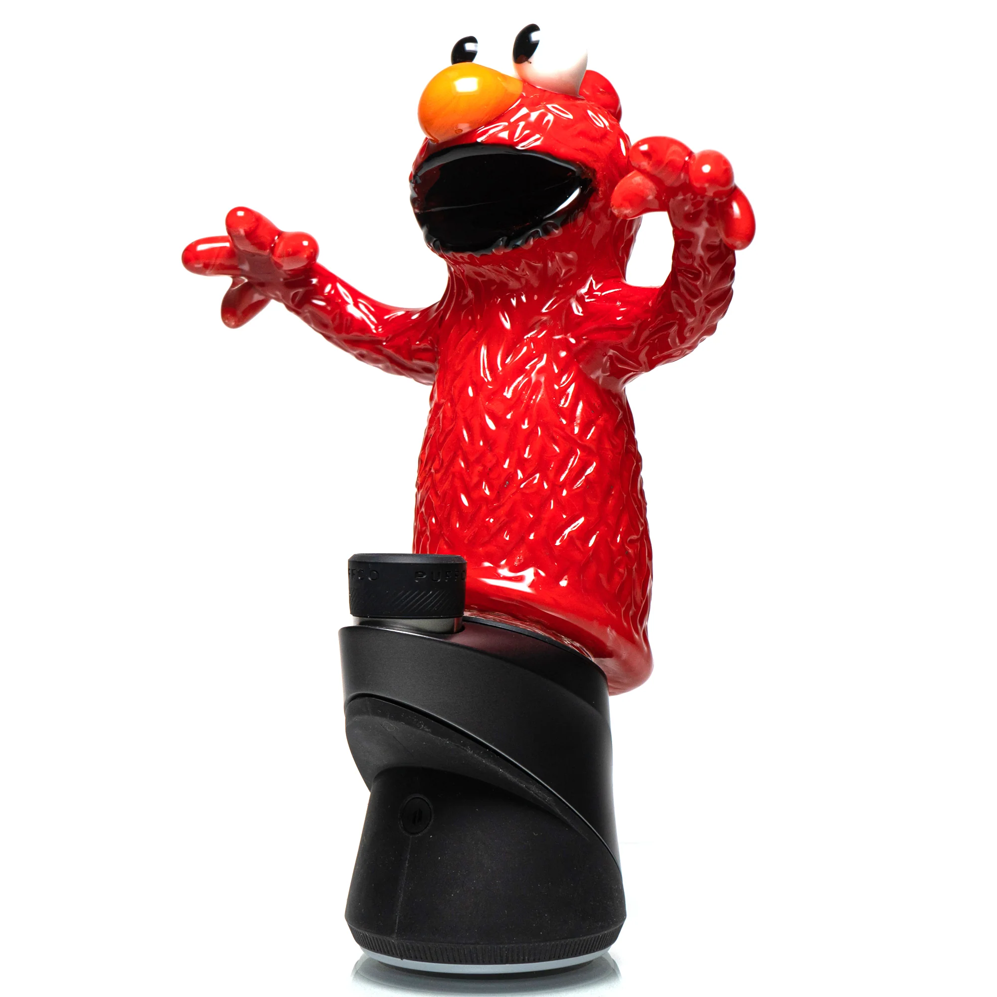 Daniels Glass Art - Sculpted Puffco Peak Top - Elmo - Image 2