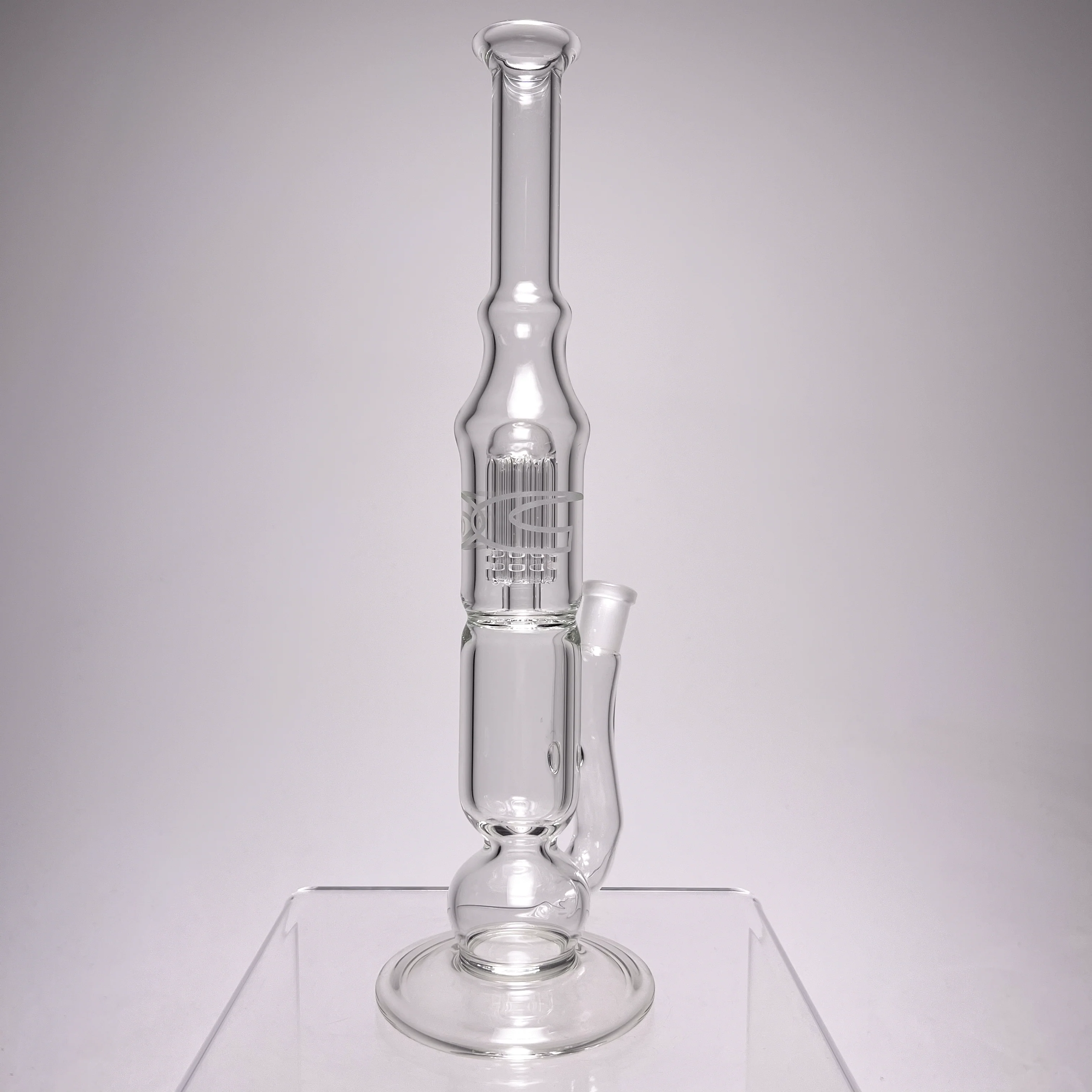 DC Glass - Mini Tube - Natty to Tree Arm Perc (No Slide) - Image 3