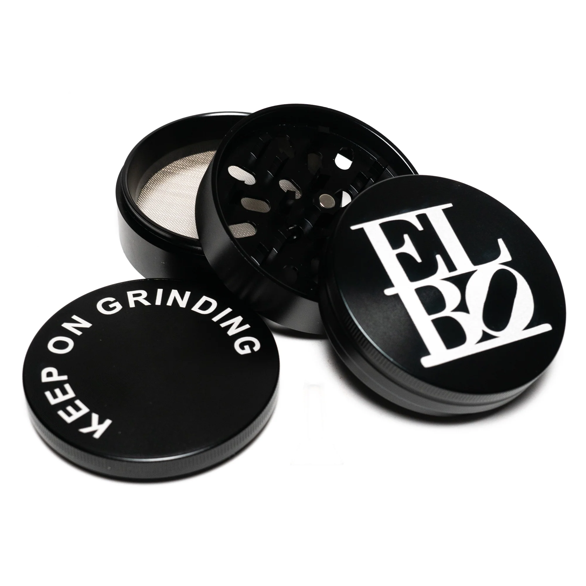 Elbo - Luxury 4 Piece Grinder - Black
