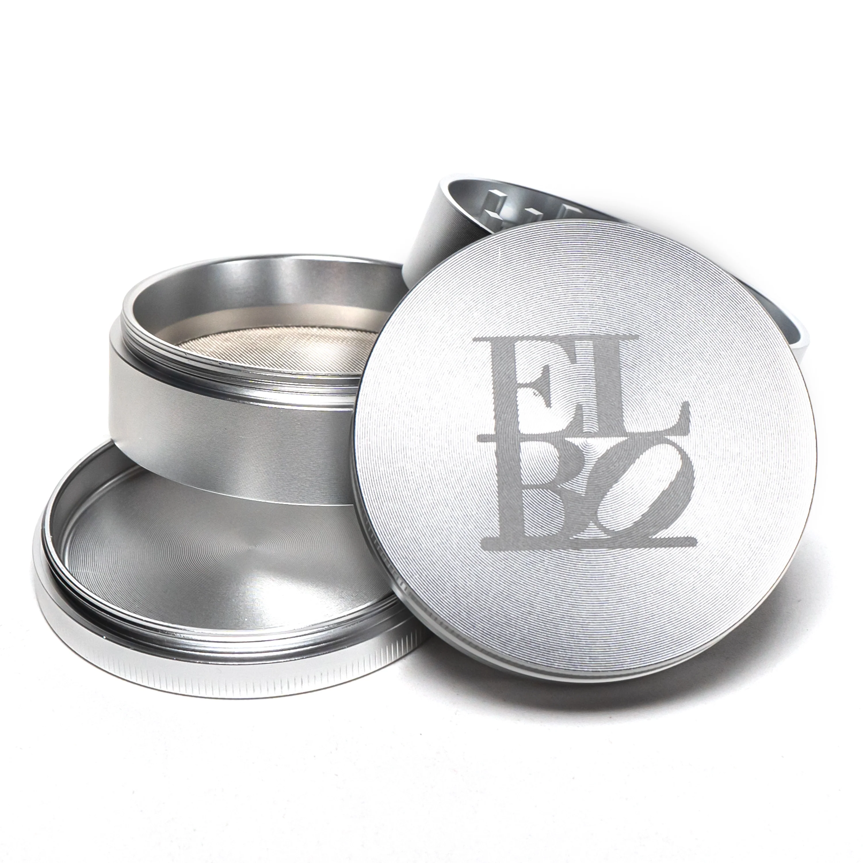 Elbo - Luxury 4 Piece Grinder - Stainless