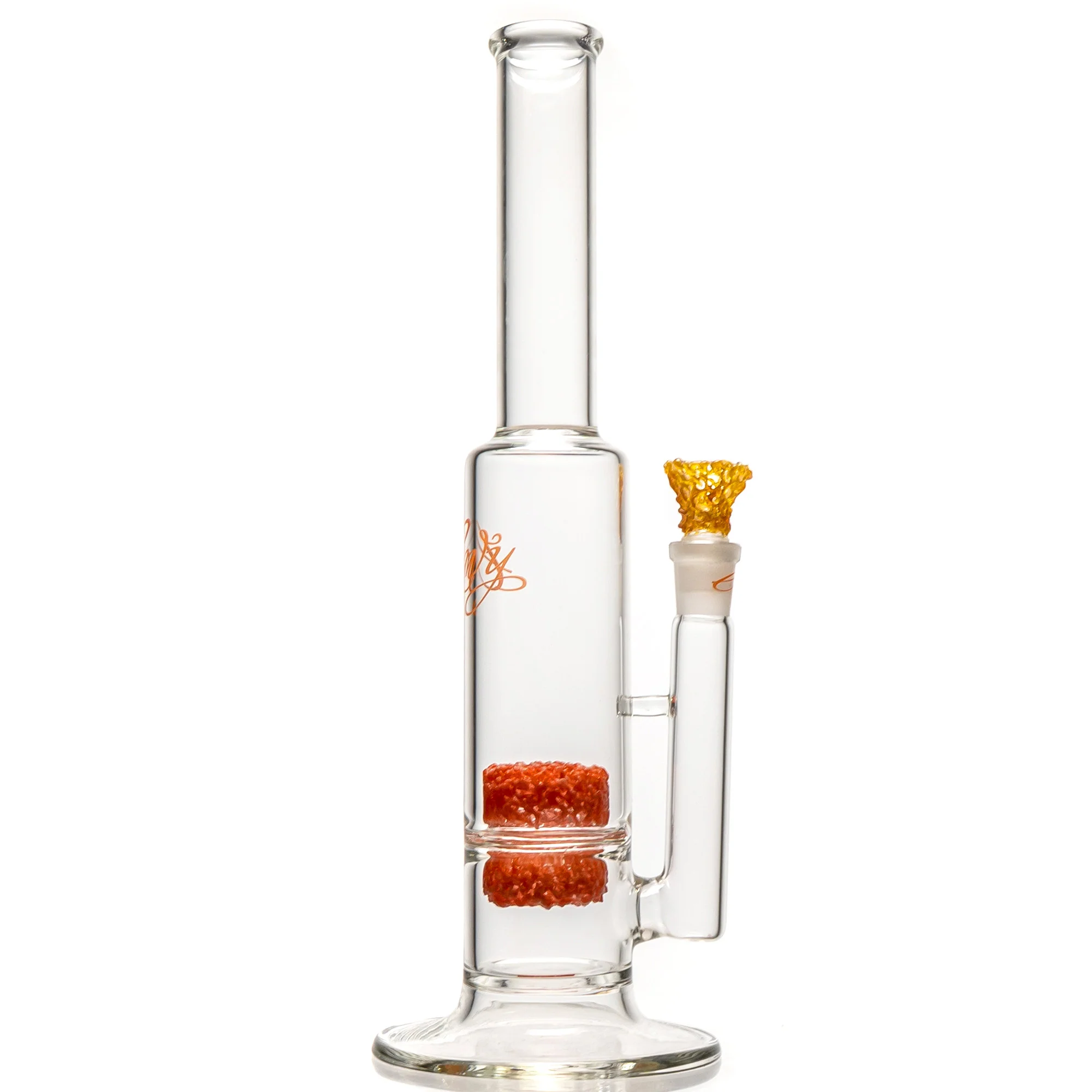 Envy Glass - Double Pop Rock Tube - Tall Can - Orange - Image 2